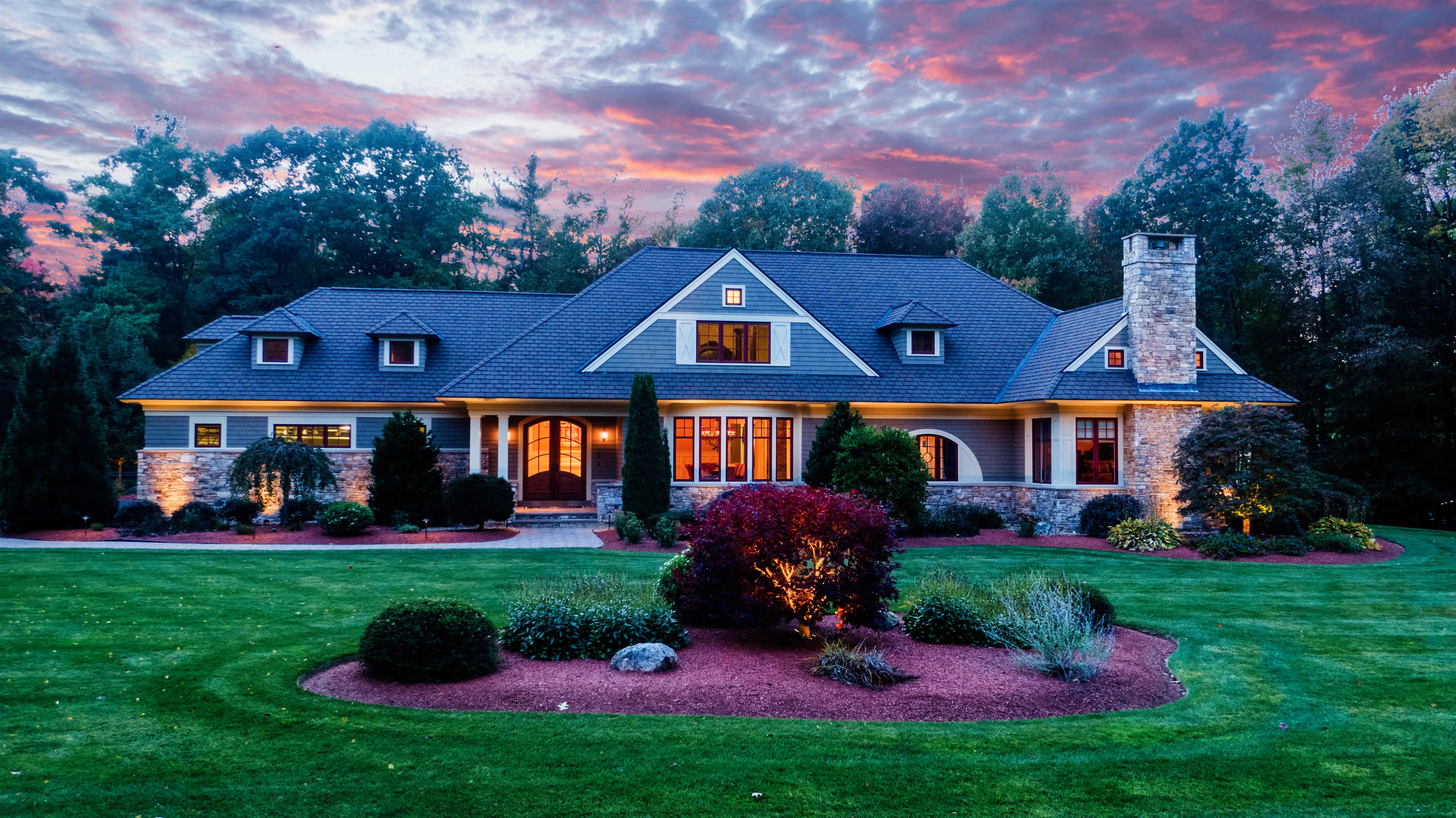 Massive Modern Mansion w/ Halfmoon Bar, Wine cellar, and More! A Corporate Offsite Paradise! Image in , Spencer, MA