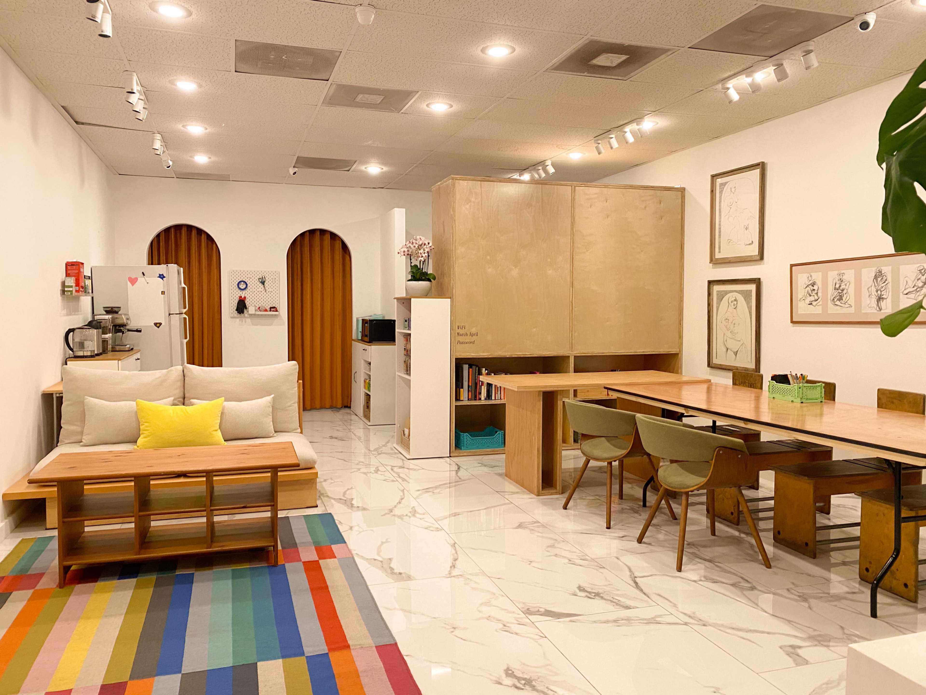 Colorful conference room in Koreatown Image in Koreatown, Los Angeles, CA