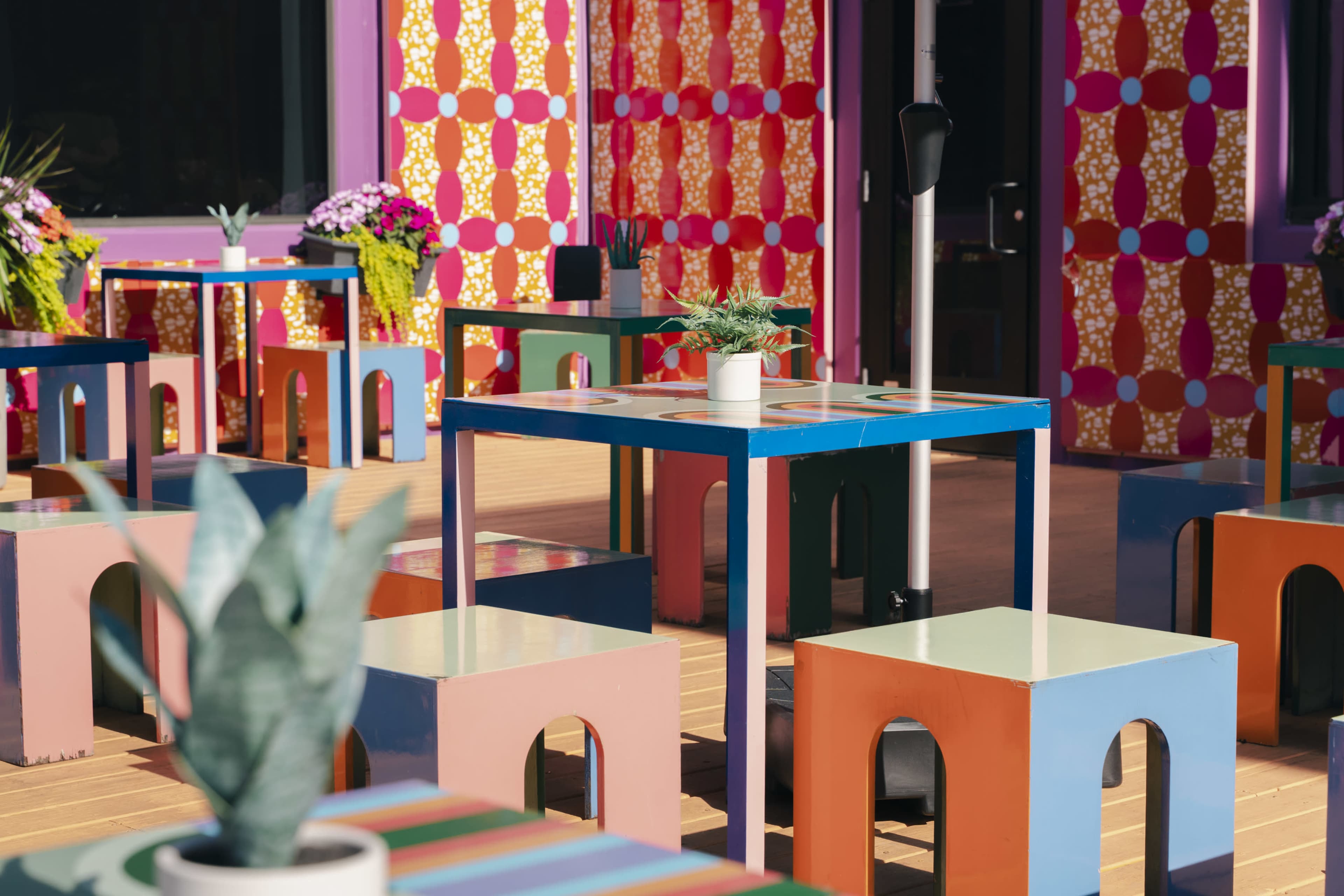 Urban Open-Air Deck with Artistic Vibes Image in Allapattah, Miami, FL