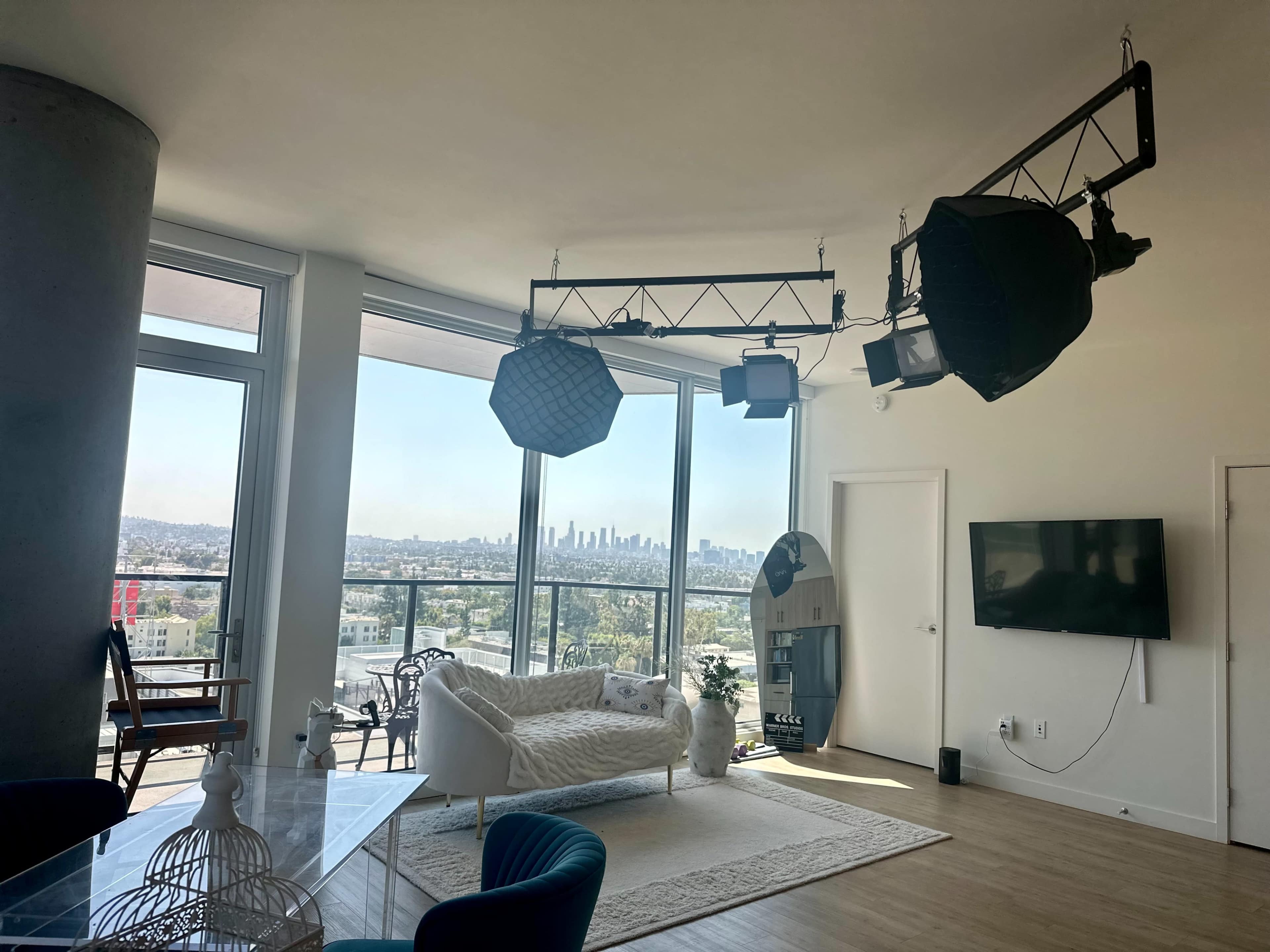 Photo/Video Studio with Hollywood Sign & Views of Downtown Image in Hollywood, Los Angeles, CA