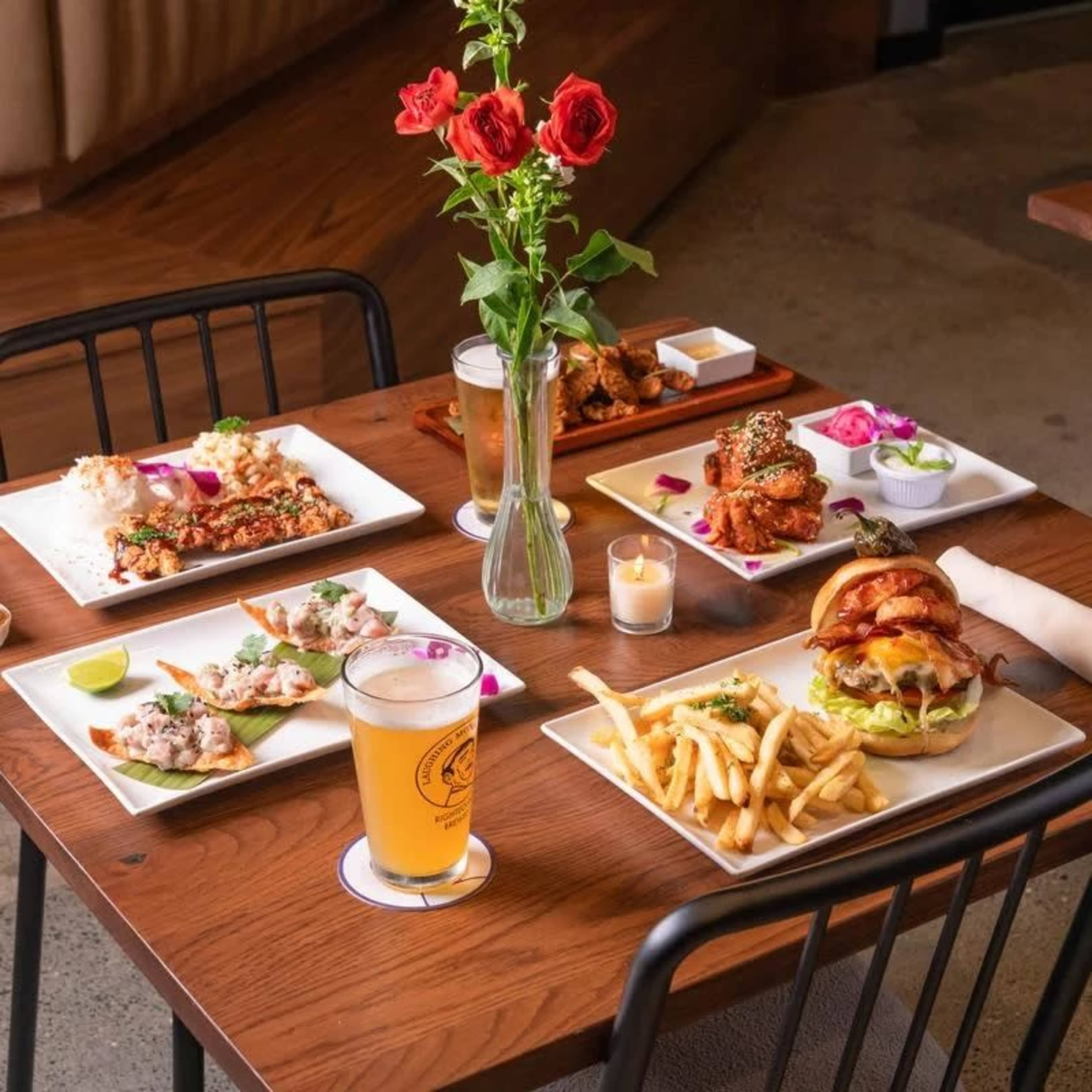 Menu offerings