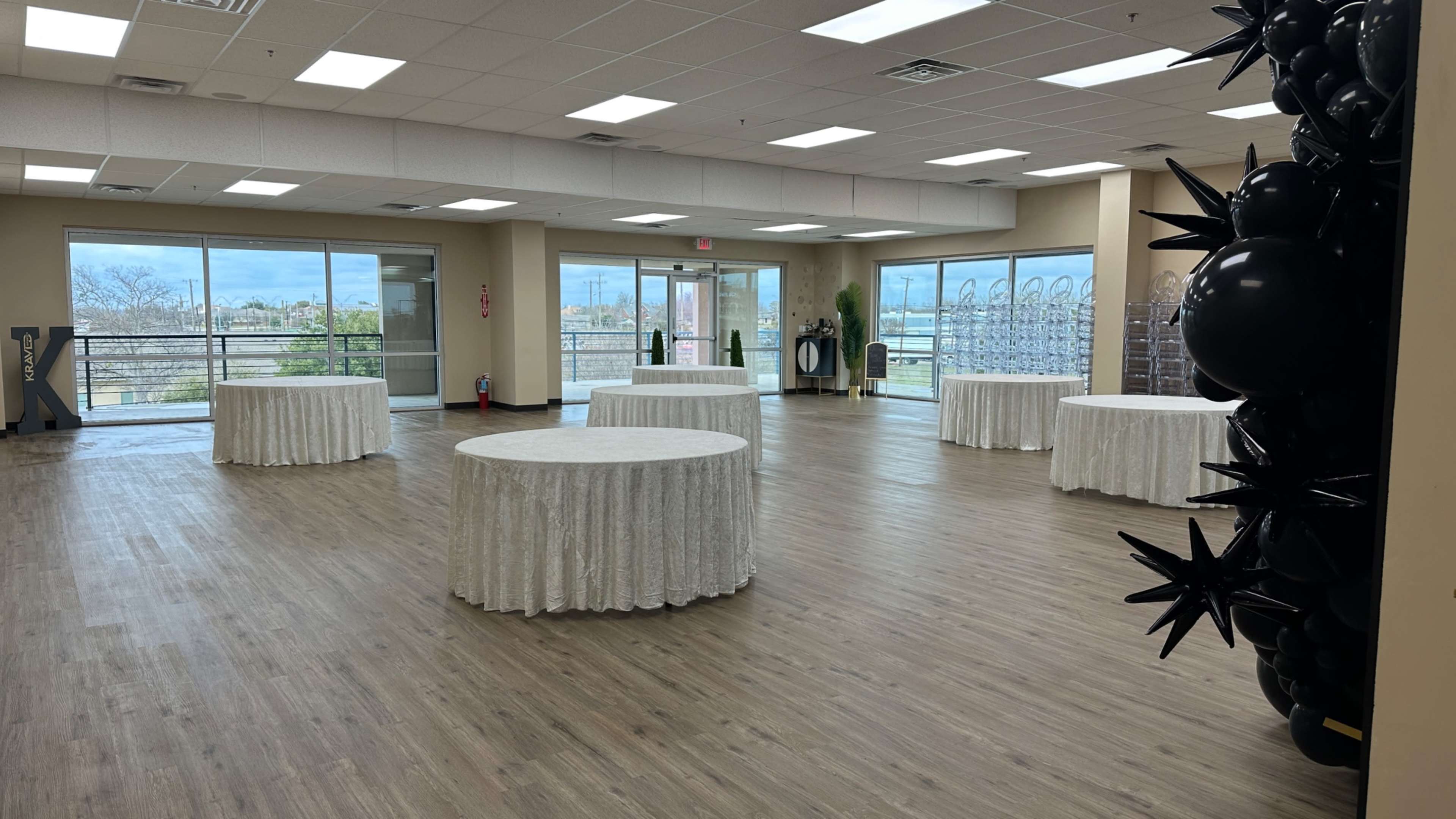 A Modern, Versatile Event Space for Every Occasion With City View Image in Interchange Business Park, Round Rock, TX