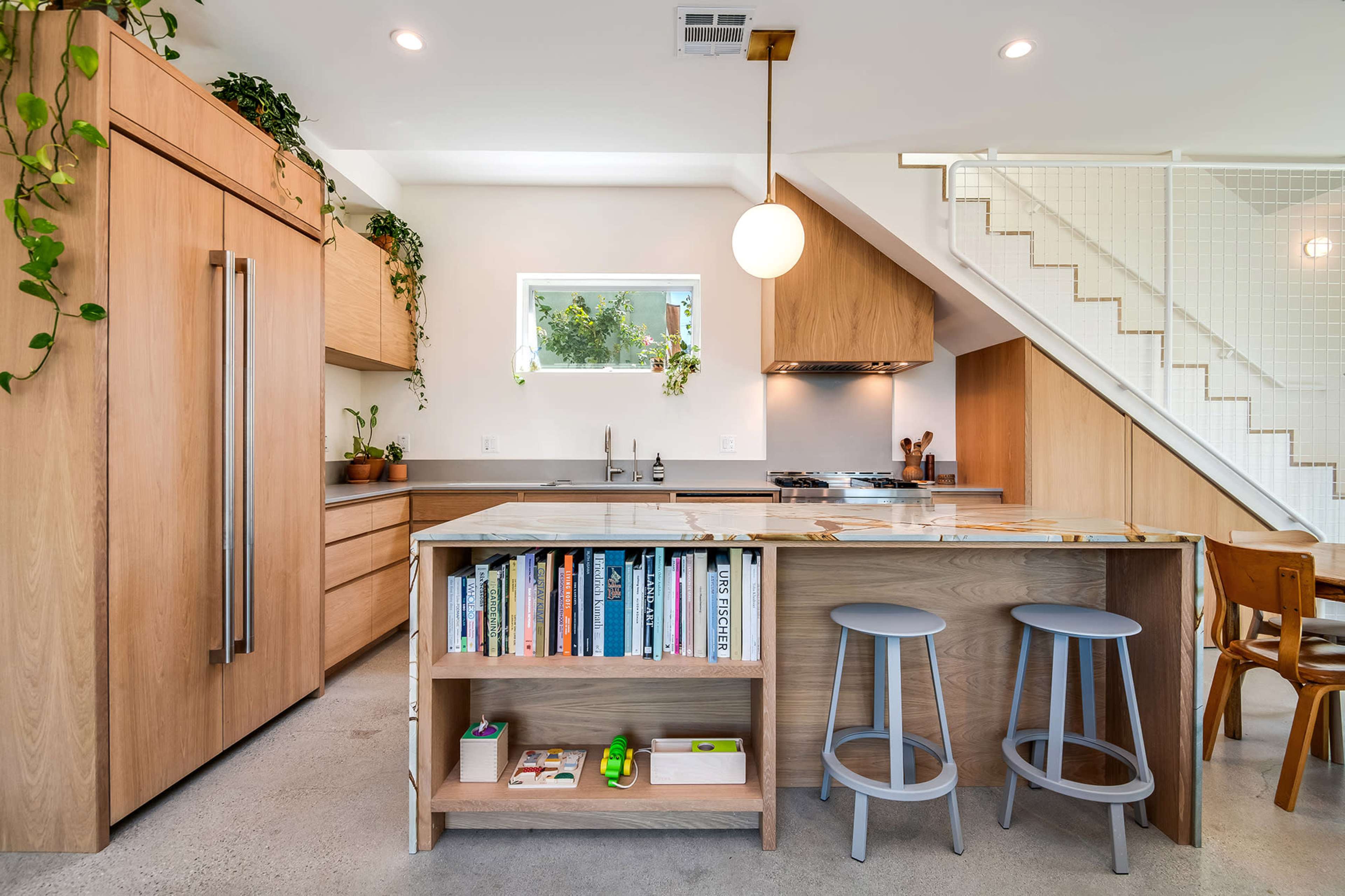 Architectural House with Skyline View and Private Garden Image in Echo Park, Los Angeles, CA