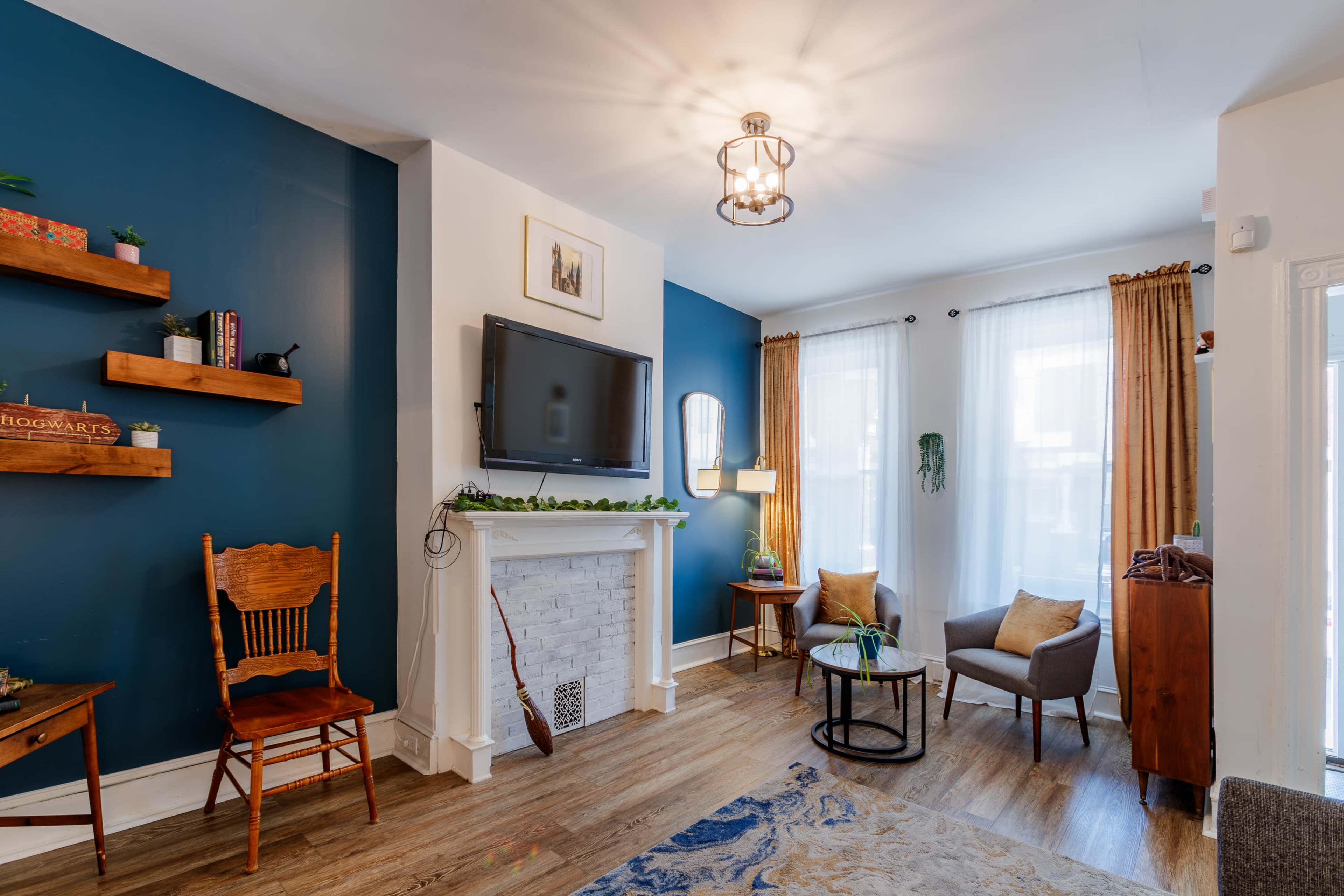 "The Marauder's Flat:" Magical Harry Potter-themed Townhome Image in Mount Airy, Philadelphia, PA