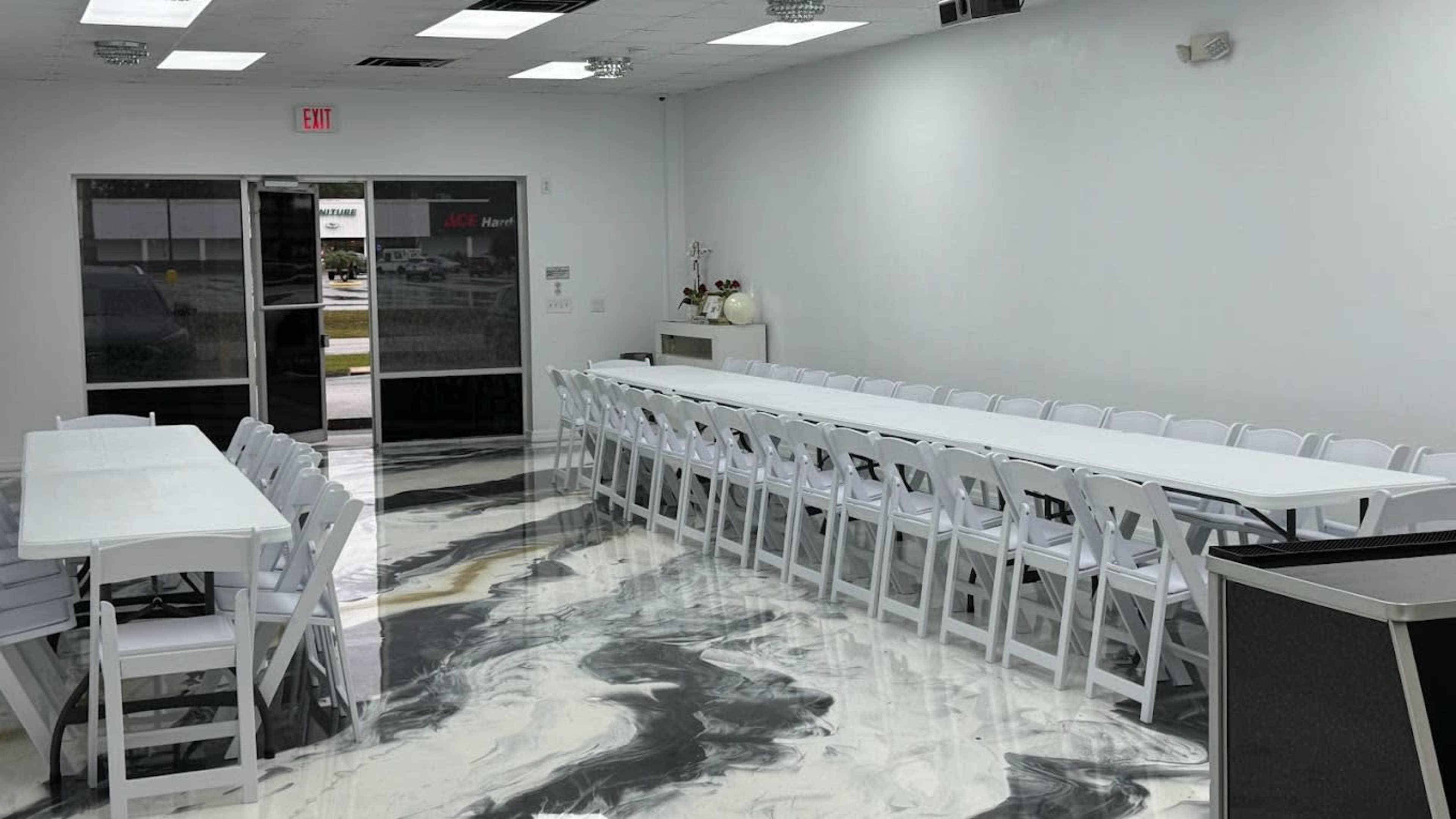 ELEGANT MODERN SPACIOUS EVENT SPACE, PERFECT FOR INTIMATE EVENTS Image in Zephyrhills Colony Company, Zephyrhills, FL