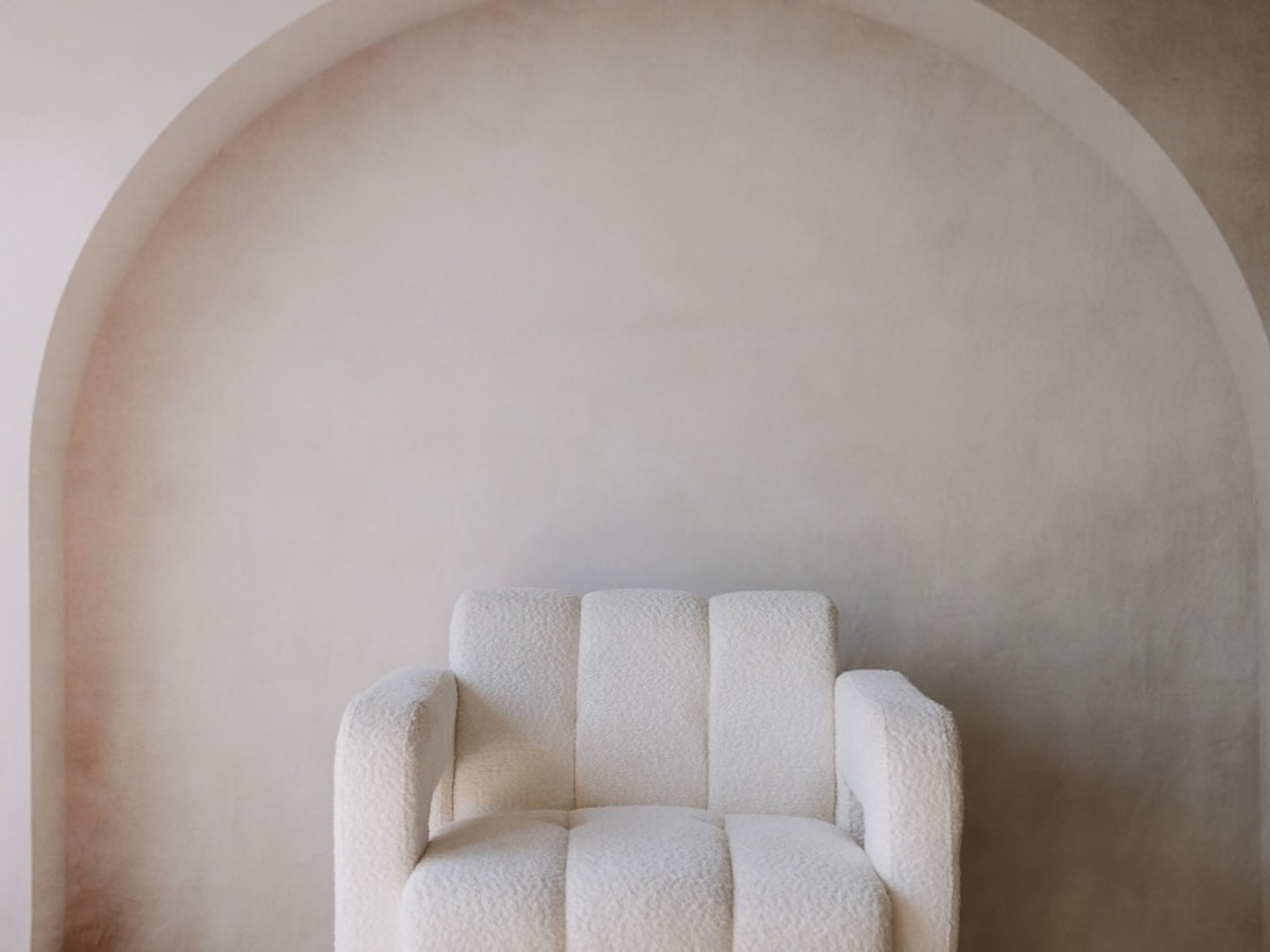 Arch Fabric Backdrop Set Up