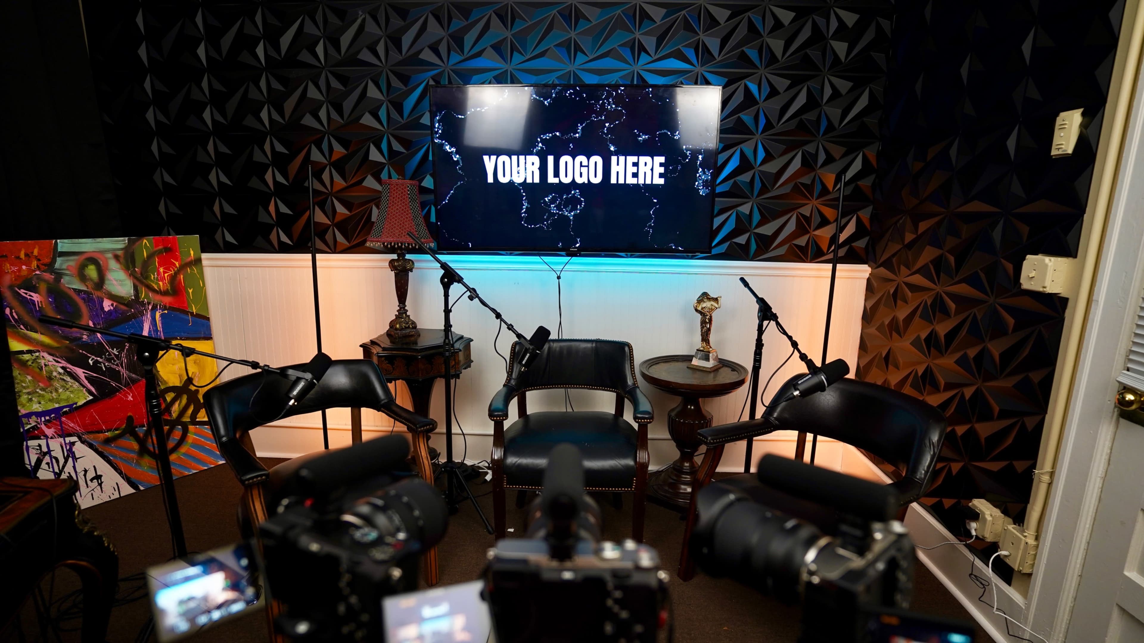 Premium Podcast & Video Studio in Historic Italian Club Image in Ybor City, Tampa, FL