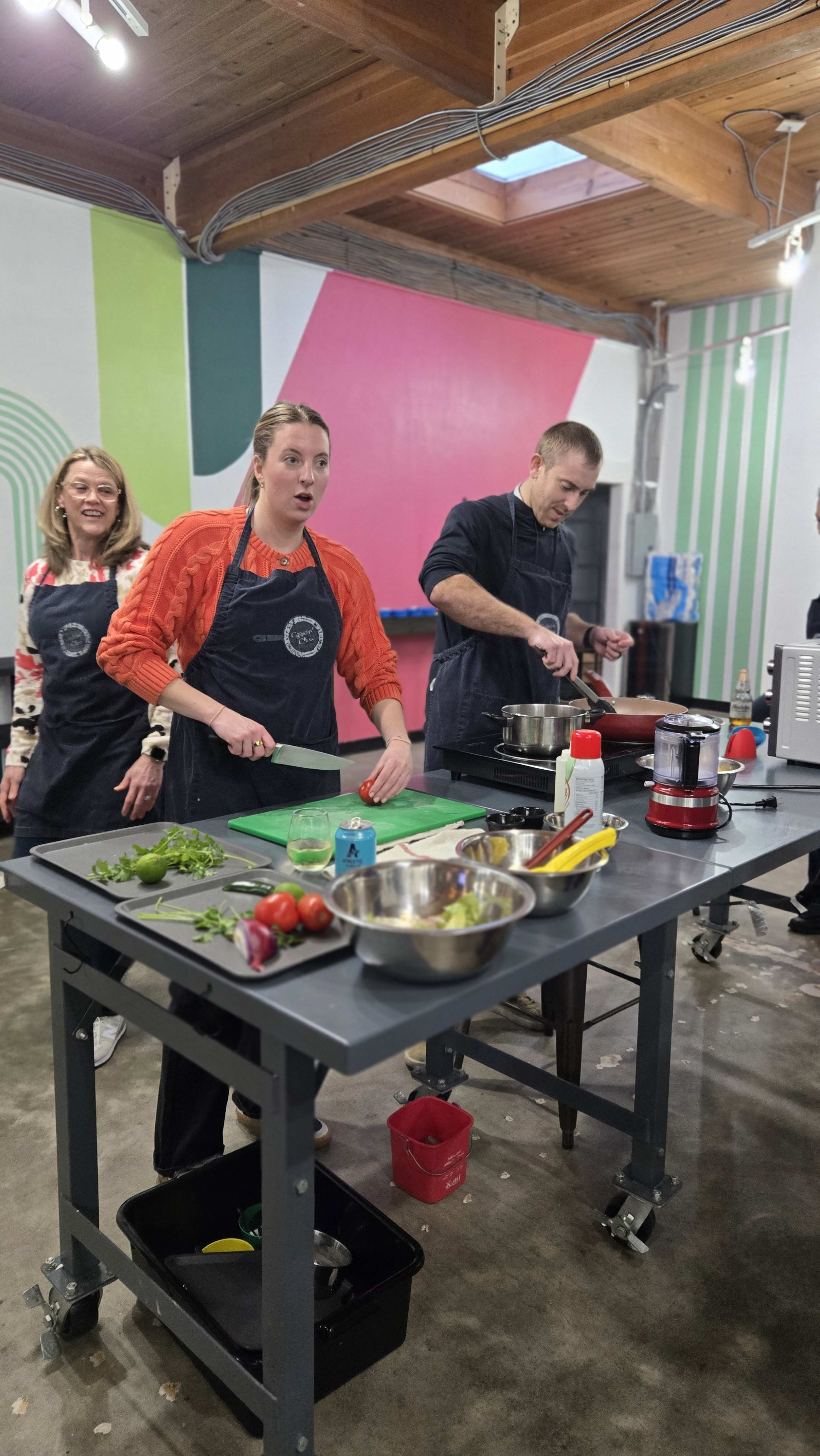 Cozy and Colorful Tigard Cooking Class Facility with Separate Dining Room Image in Metzger, Tigard, OR