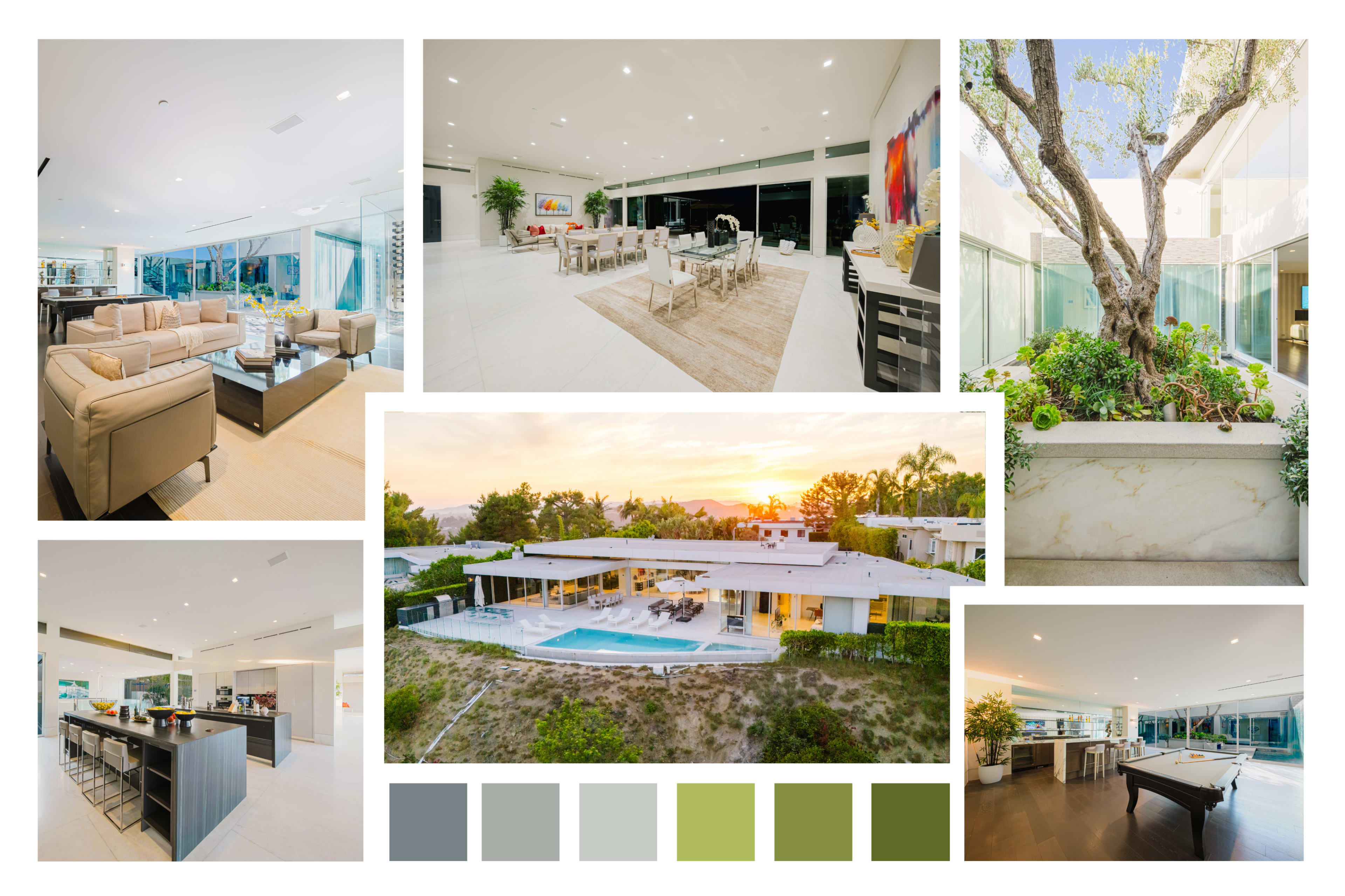 ARCHITECTURAL GLASS RETREAT SUNSET VISTAS Image in Trousdale Estates, Beverly Hills, CA