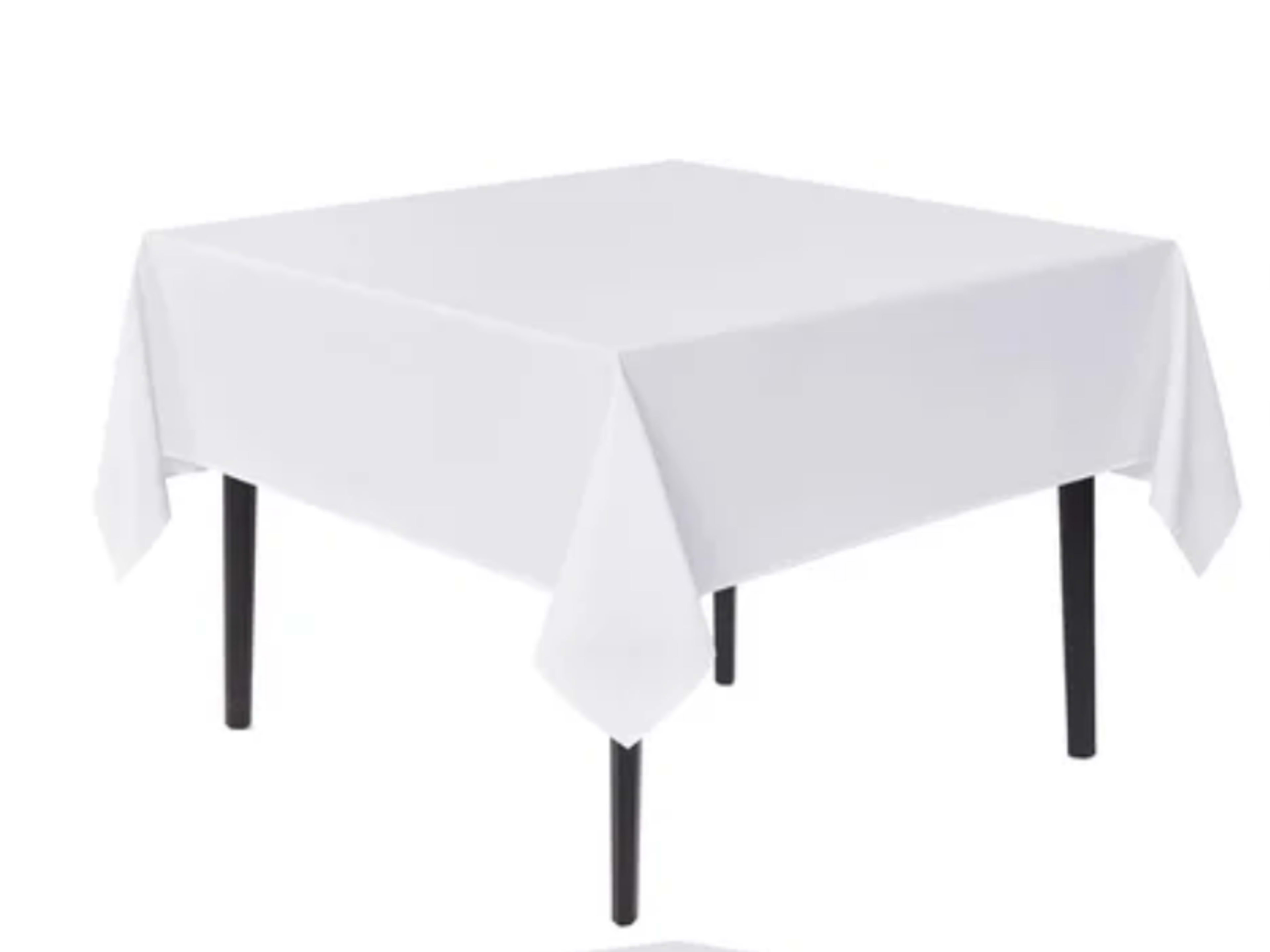 White Standard Tablecloths
