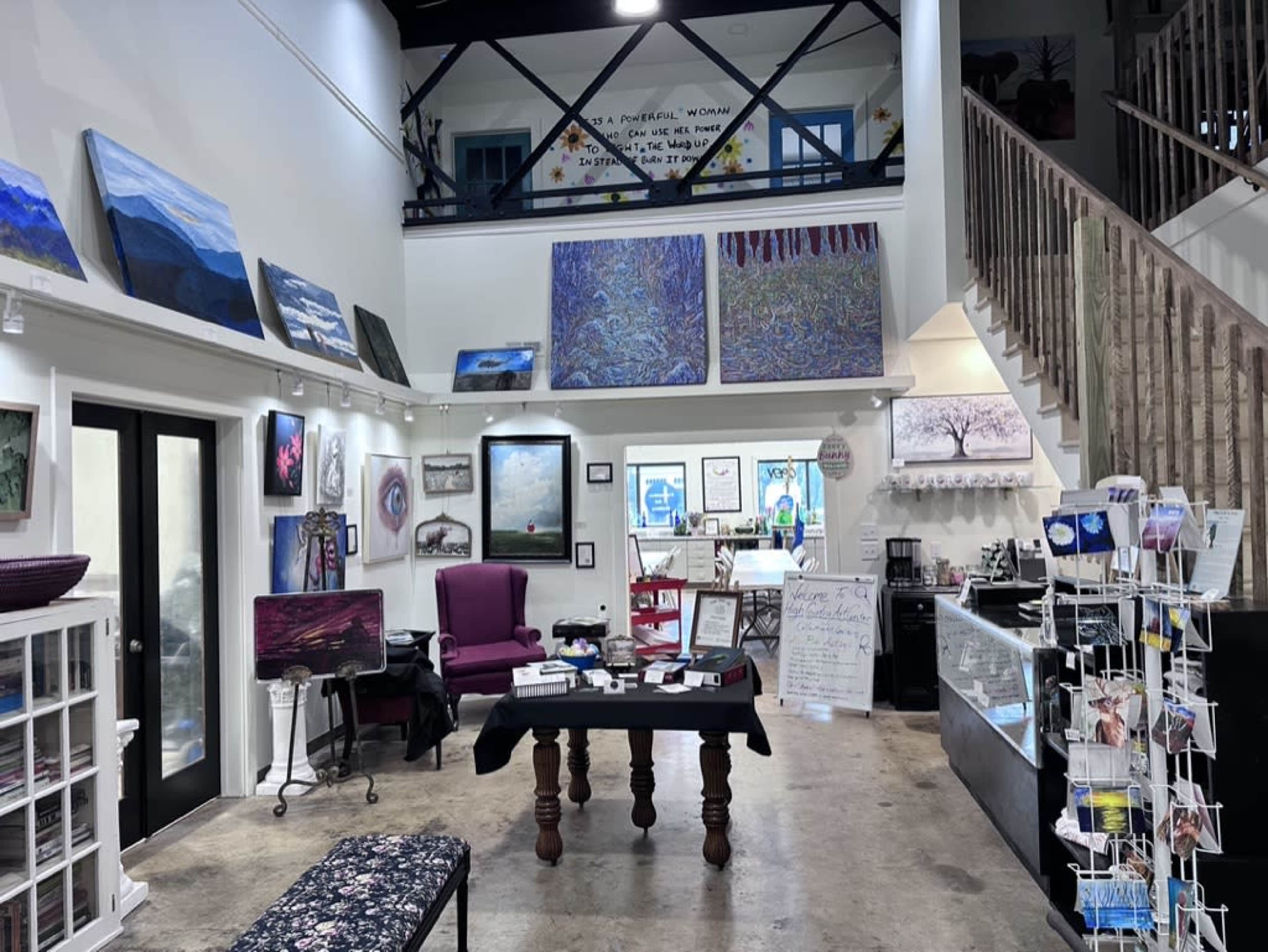 Collective Art Gallery Space with unique art and the full artsy vibe! Image in West Jefferson, West Jefferson, NC