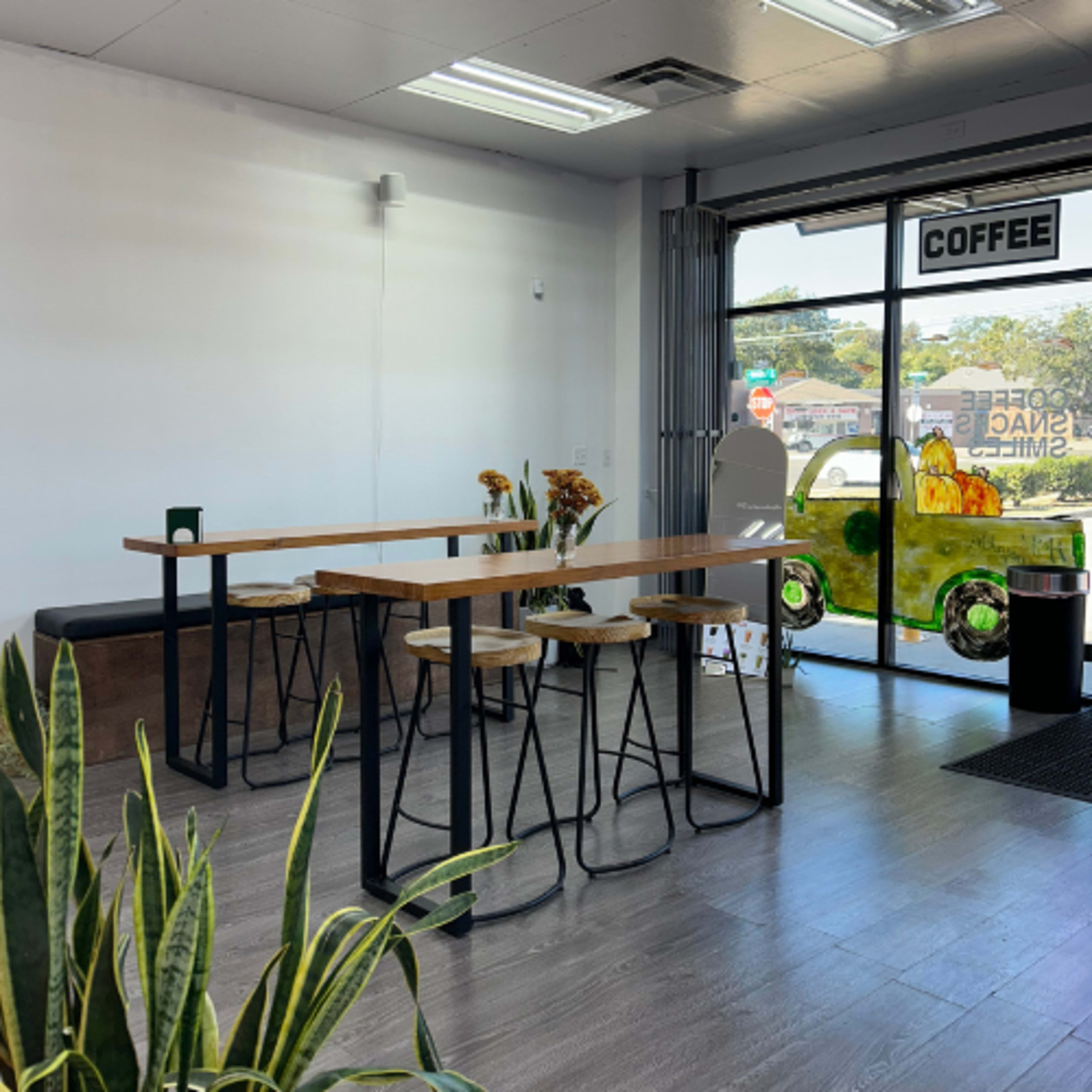 Bright Dallas Coffee Shop Perfect for Photos, Events, and Meetups Image in Oak Cliff, dallas, TX