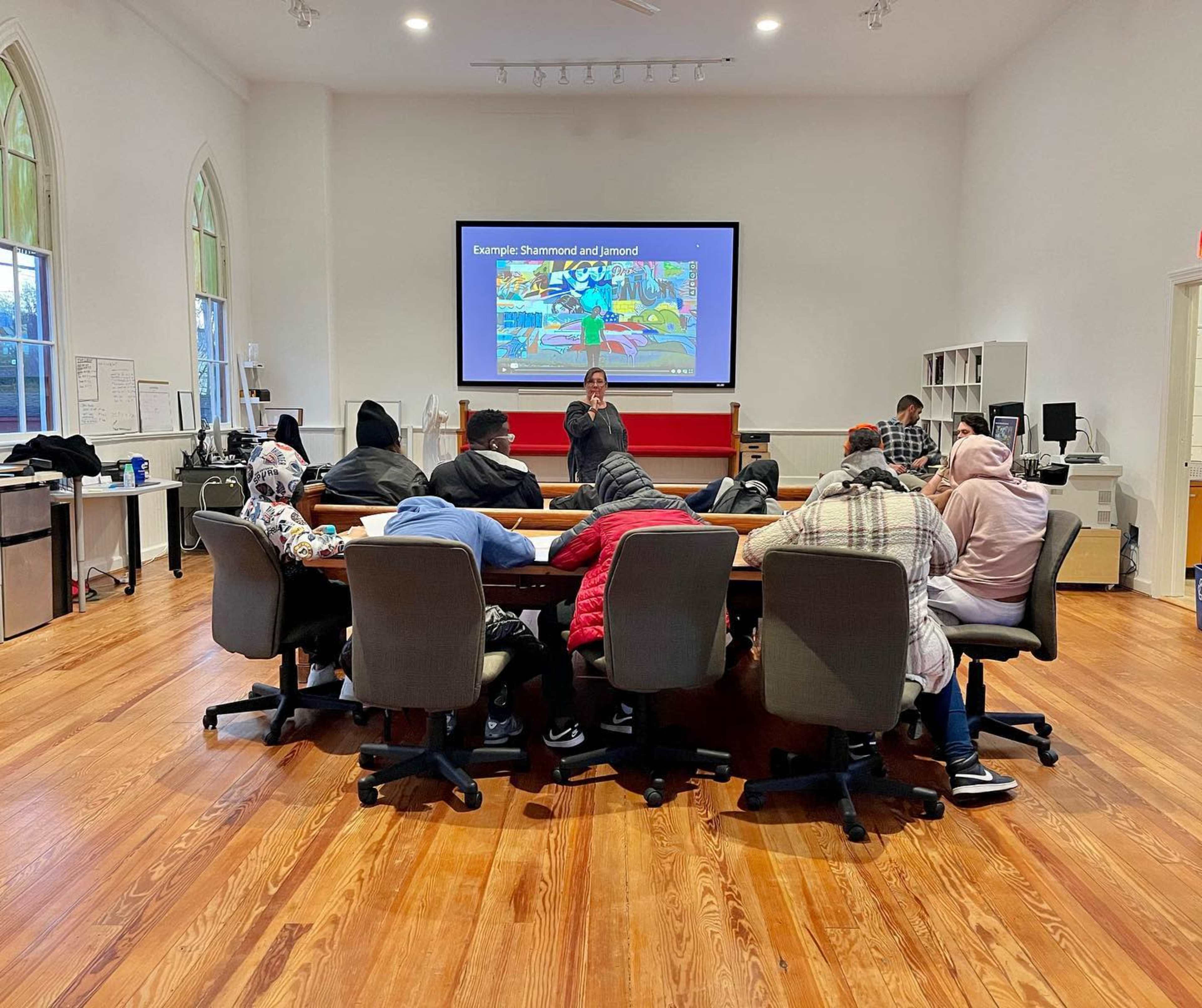 Light filled Creative Church Hill historic Church Image in Chimborazo, Richmond, VA