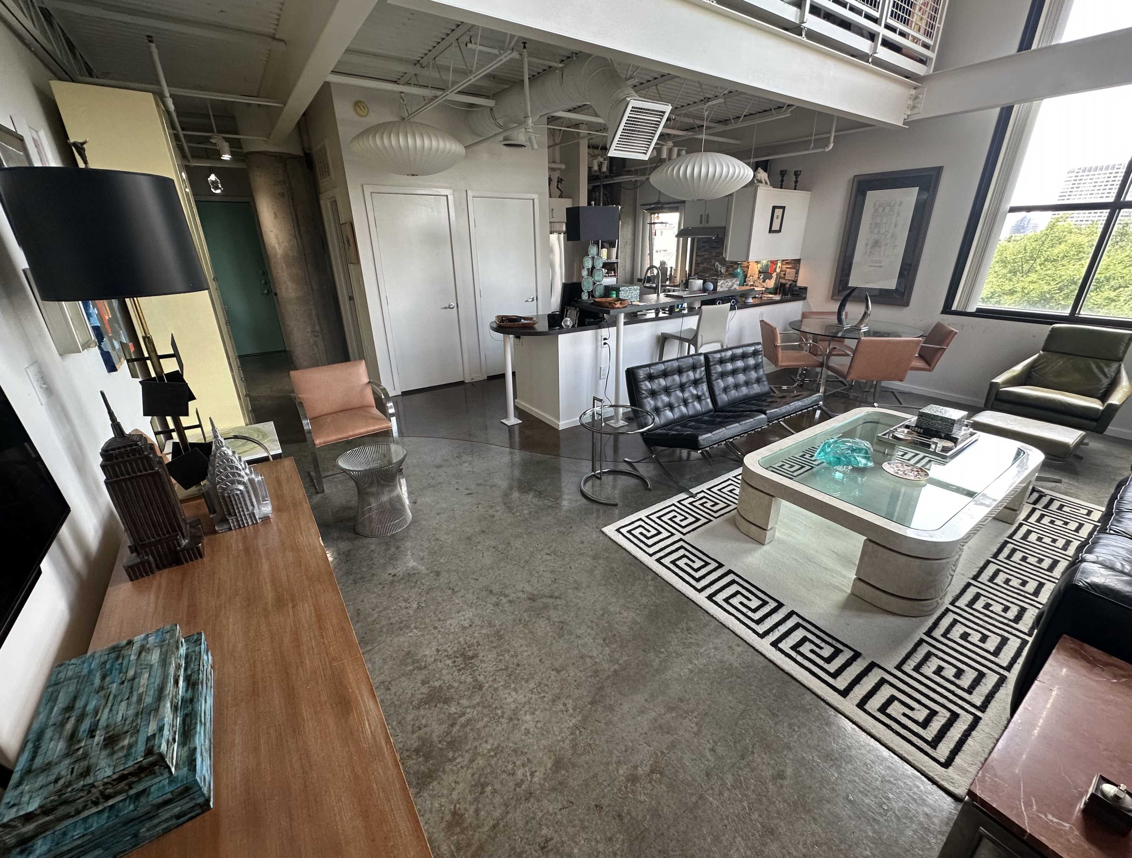 uptown condo, industrial style. 7 different filming sets. Image in Uptown, Dallas, TX