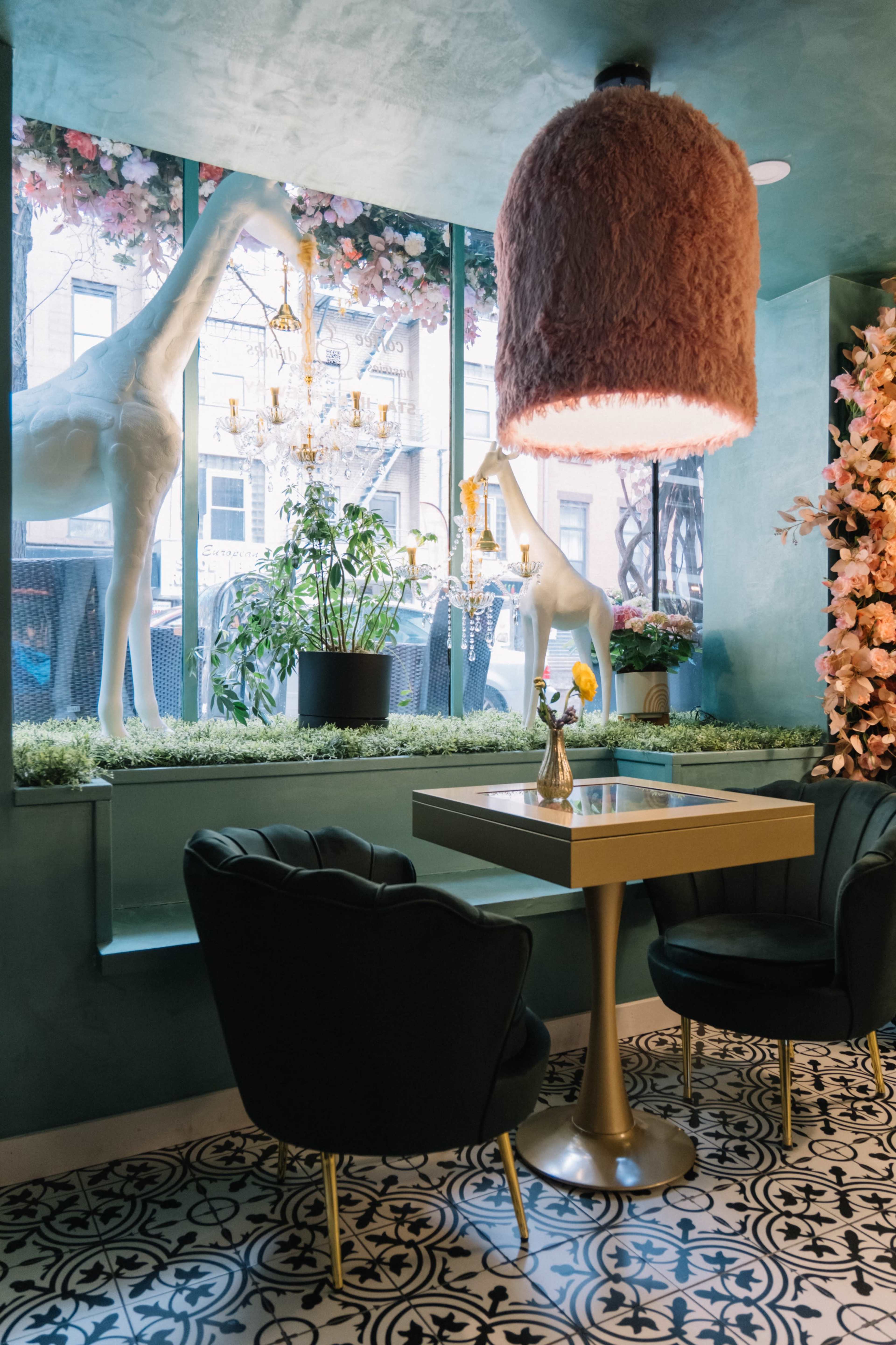 Charming Floral Cafe in Midtown Manhattan Image in Midtown Manhattan, Manhattan, NY