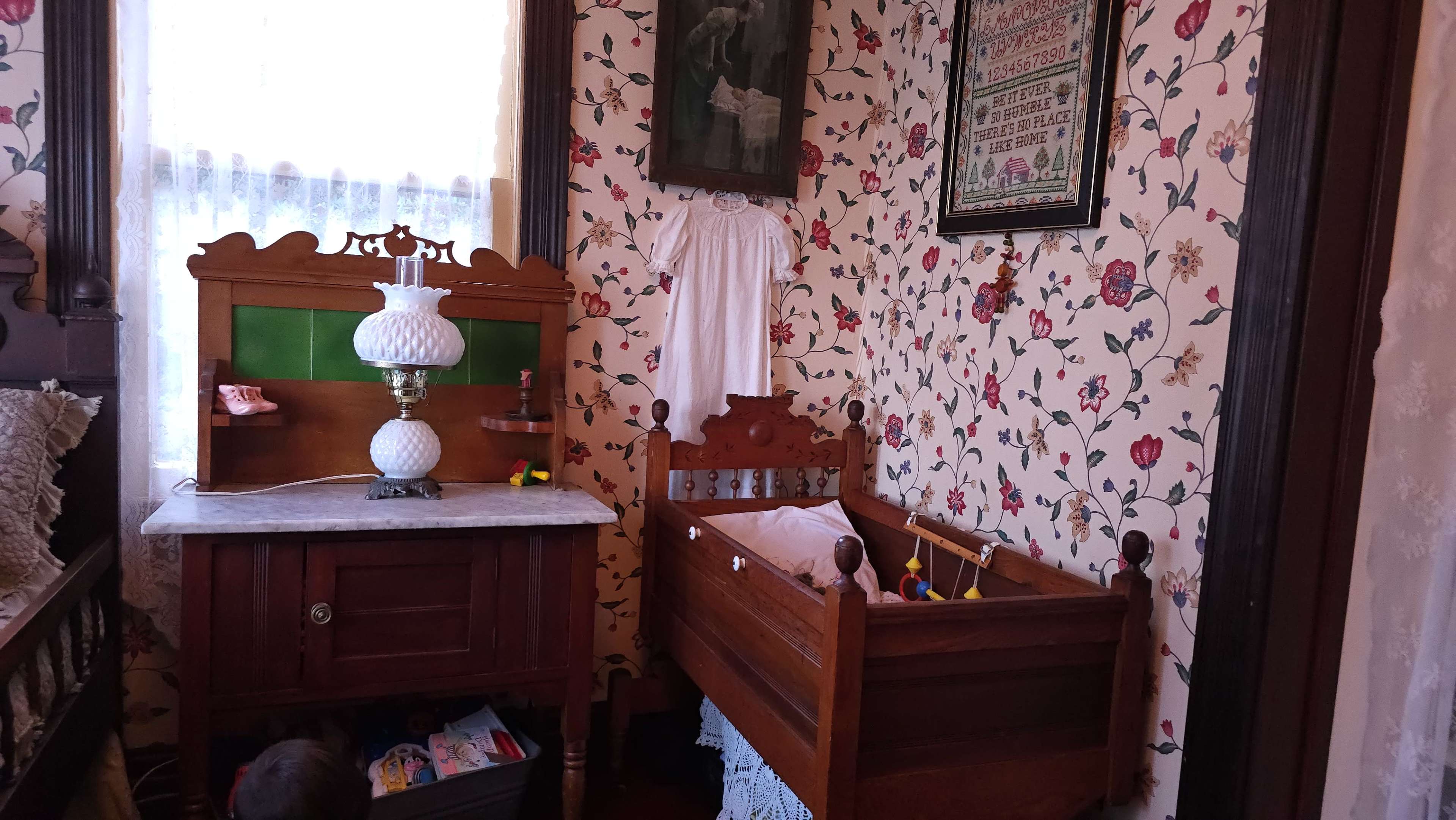Antique Baby Nursery Room for Bridal, Maternity, Newborn and Floral photography on a Victorian Property in safe neighborhood Image in Castro Valley, Castro Valley, CA
