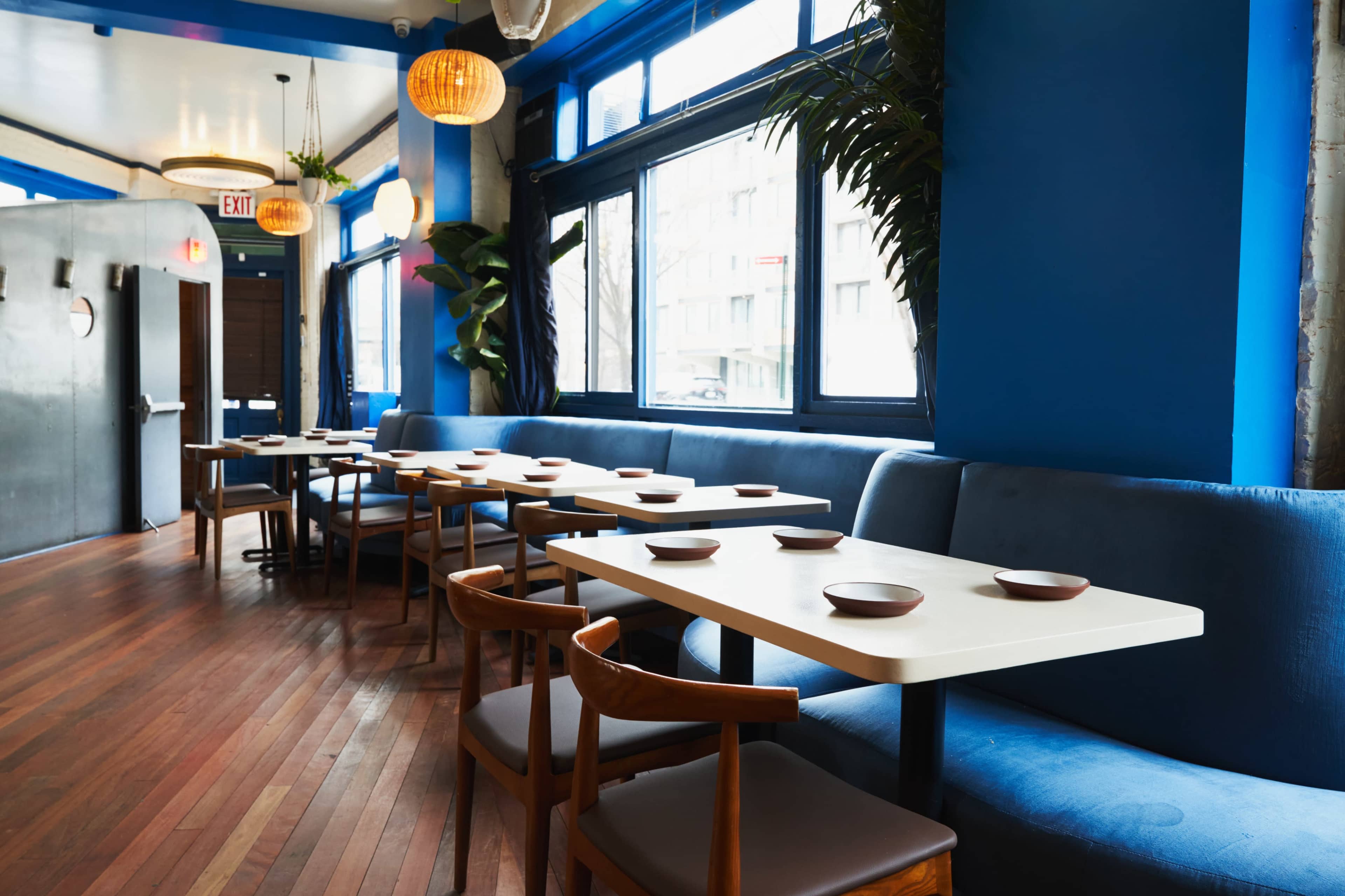 Well-designed and airy beautiful restaurant for private events and filming Image in Williamsburg, Brooklyn, NY