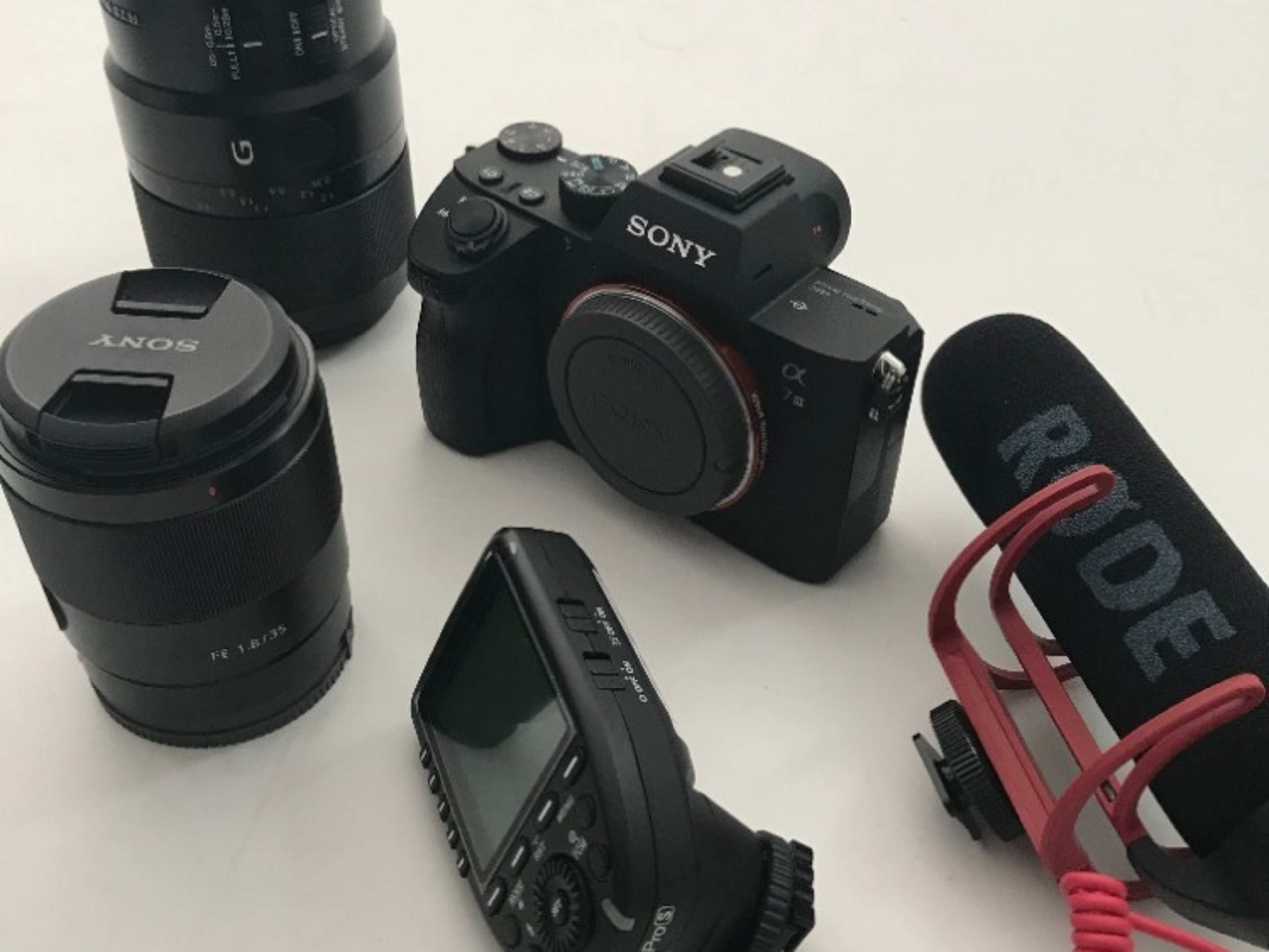 Camera equipment rental