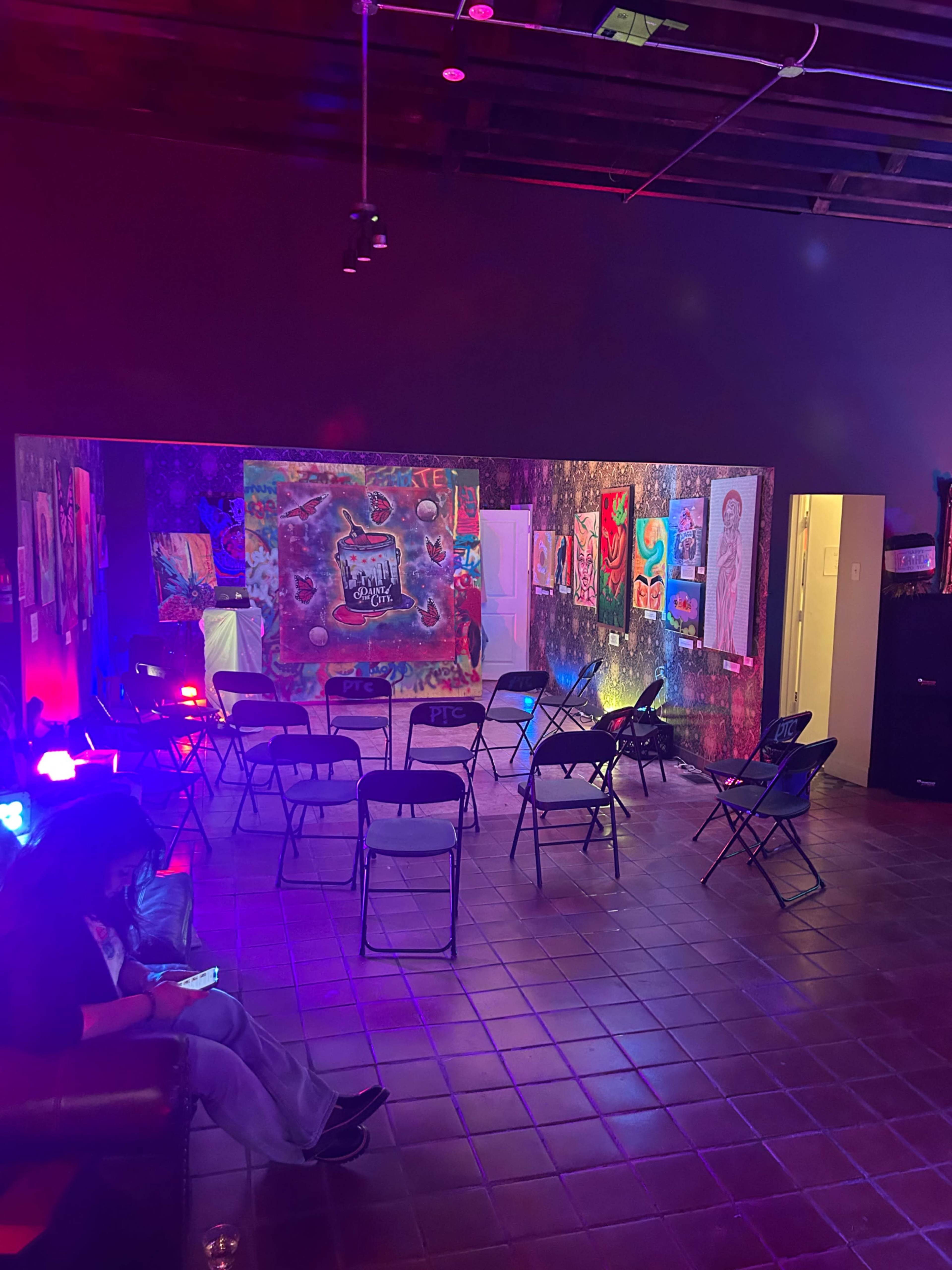 Urban art studio with artsy speakeasy vibes Image in Humboldt Park, Chicago, IL