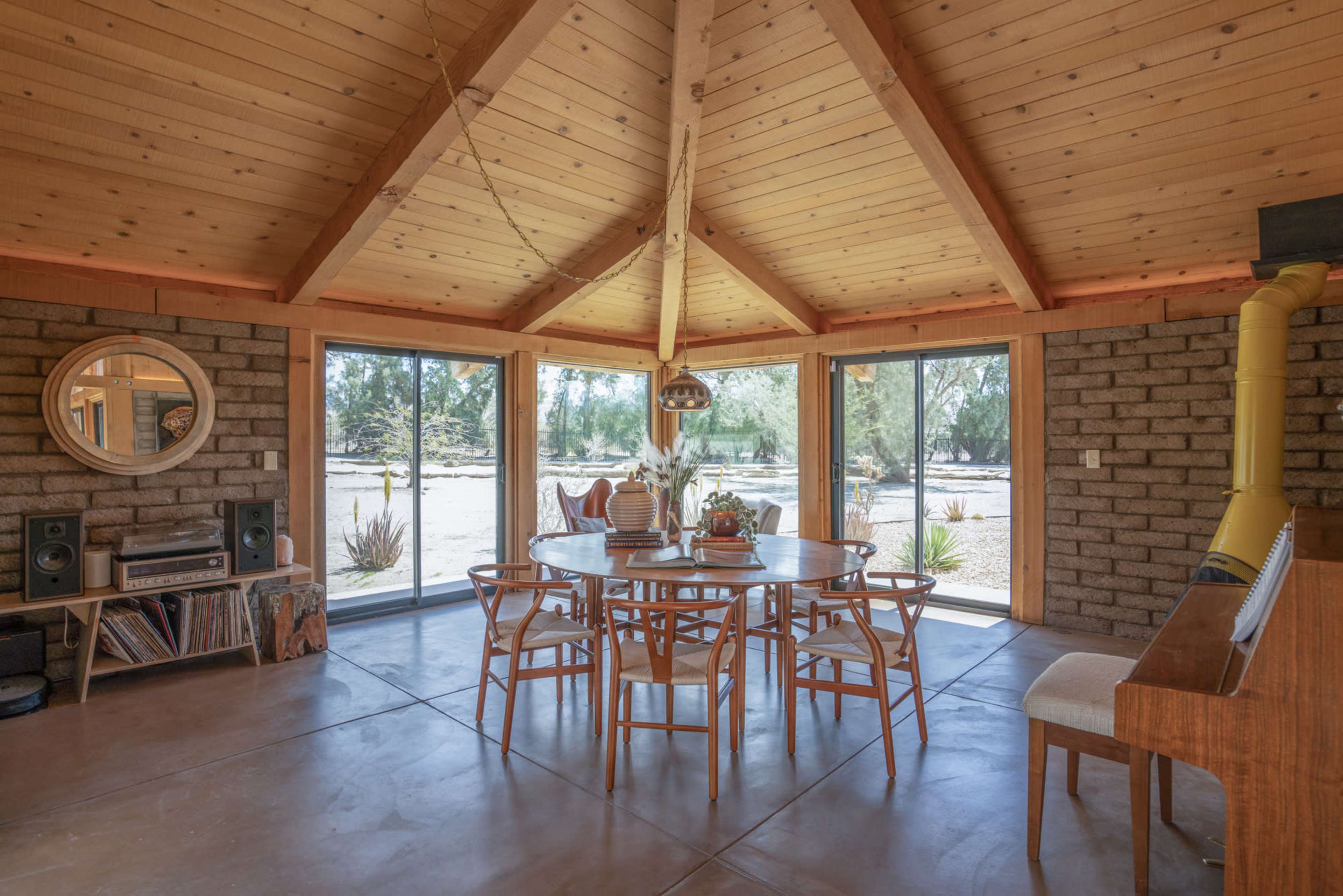 Minimalist Desert Ranch with Pool & Mountain Views on 6.5 Private Acres Image in , Desert Hot Springs, CA