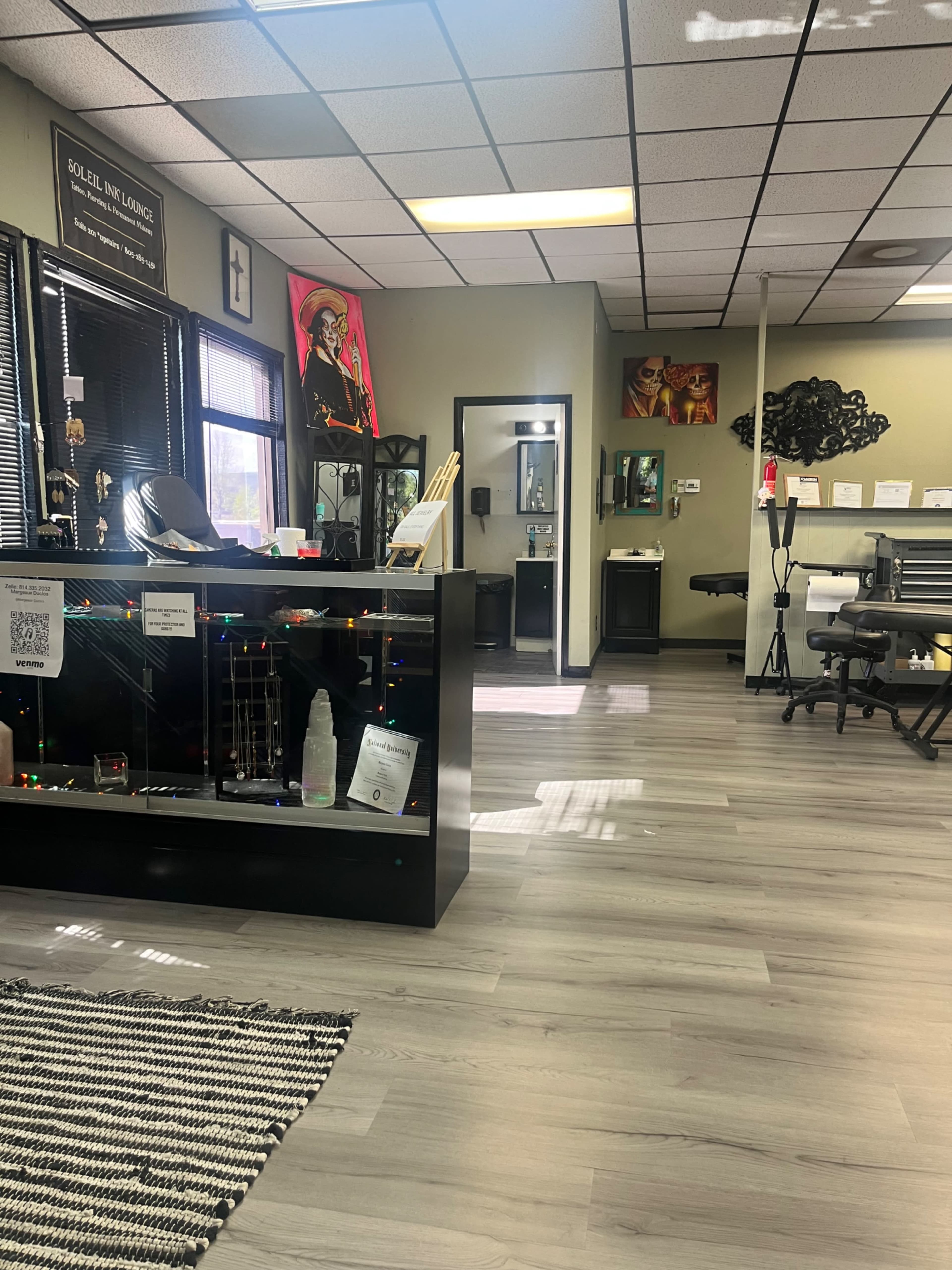 Artistic & Eclectic Tattoo Shop & Stations Available Image in Simi Valley, Simi Valley, CA