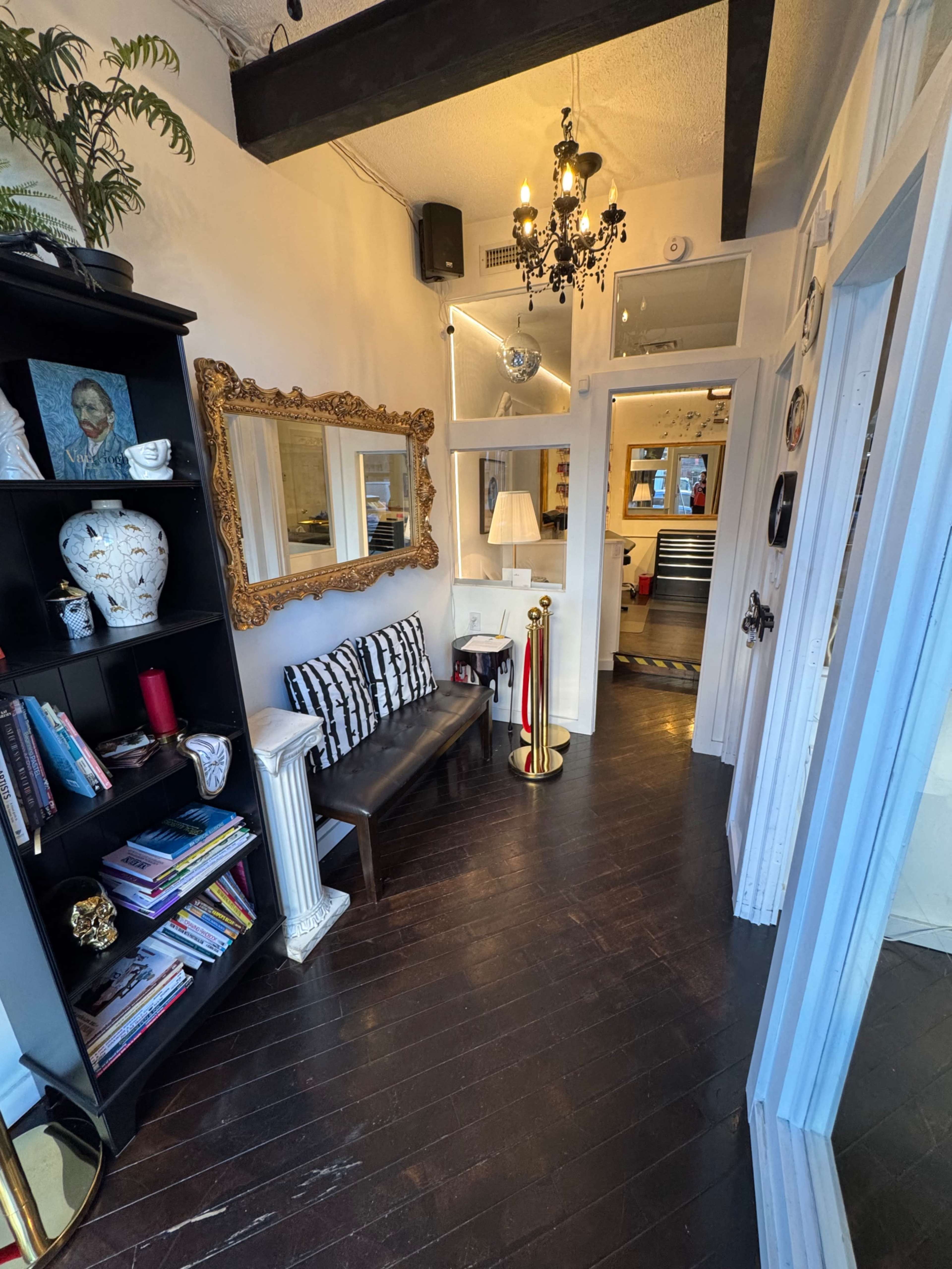 Store Front Tattoo Studio with Fine Art Aesthetic, Multiple Booths and Private Office. Image in Bedford-Stuyvesant, Brooklyn, NY