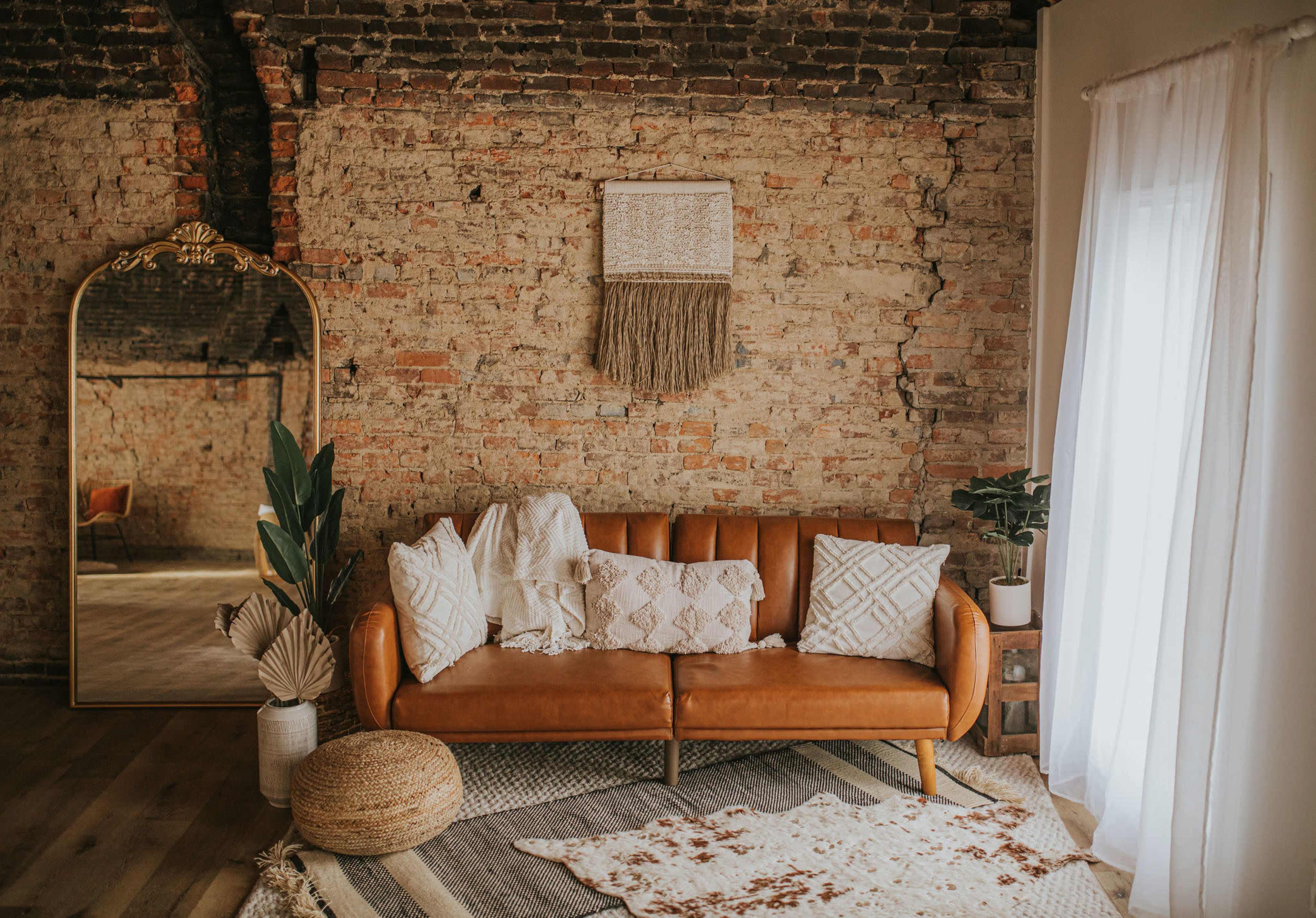Natural light, exposed brick loft studio Image in Pleasant Township, Georgetown, OH