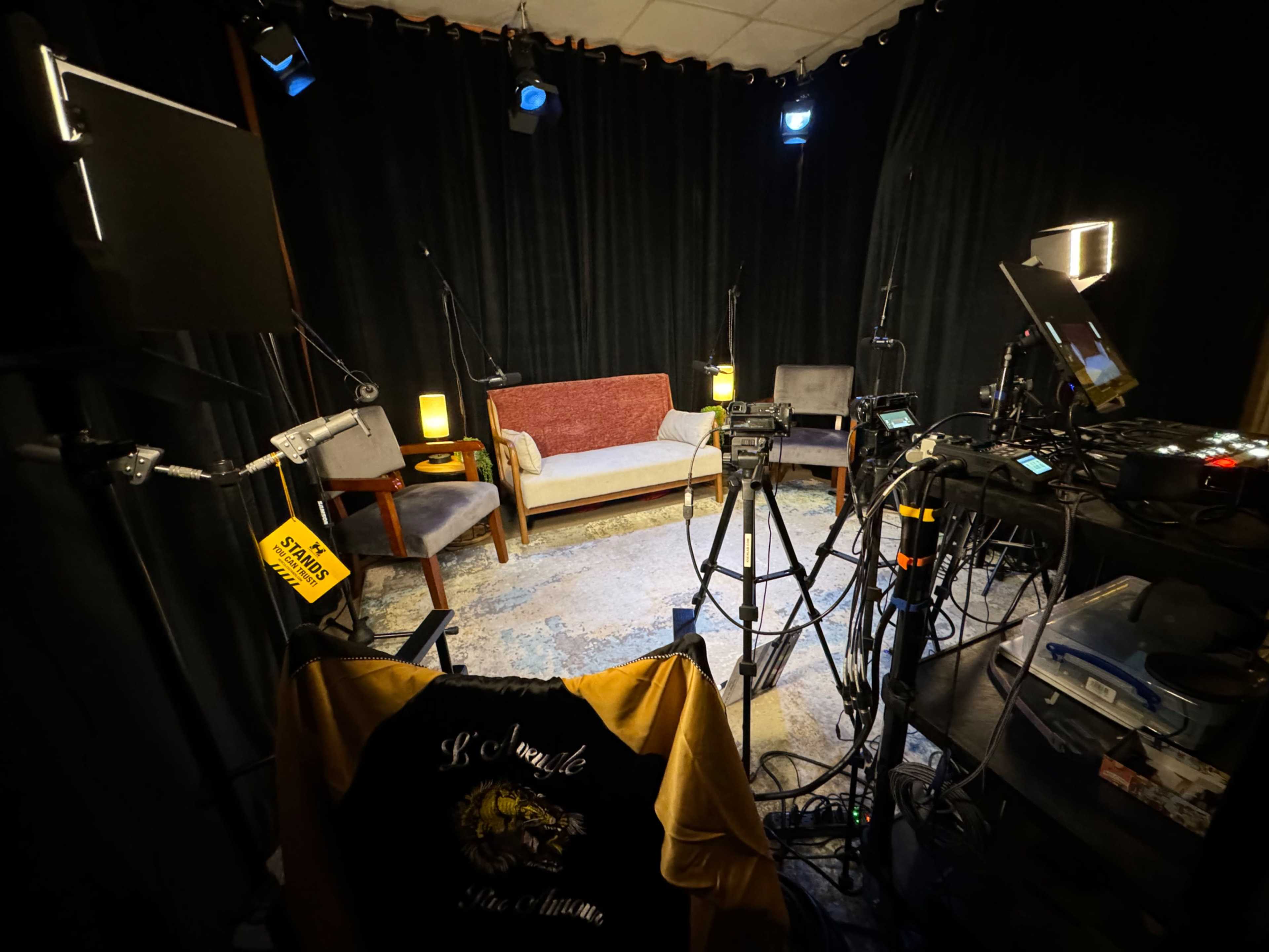 Music Row Video Podcast,  Commercial Studio or Master Class Video Studio Image in Midtown, Nashville, TN