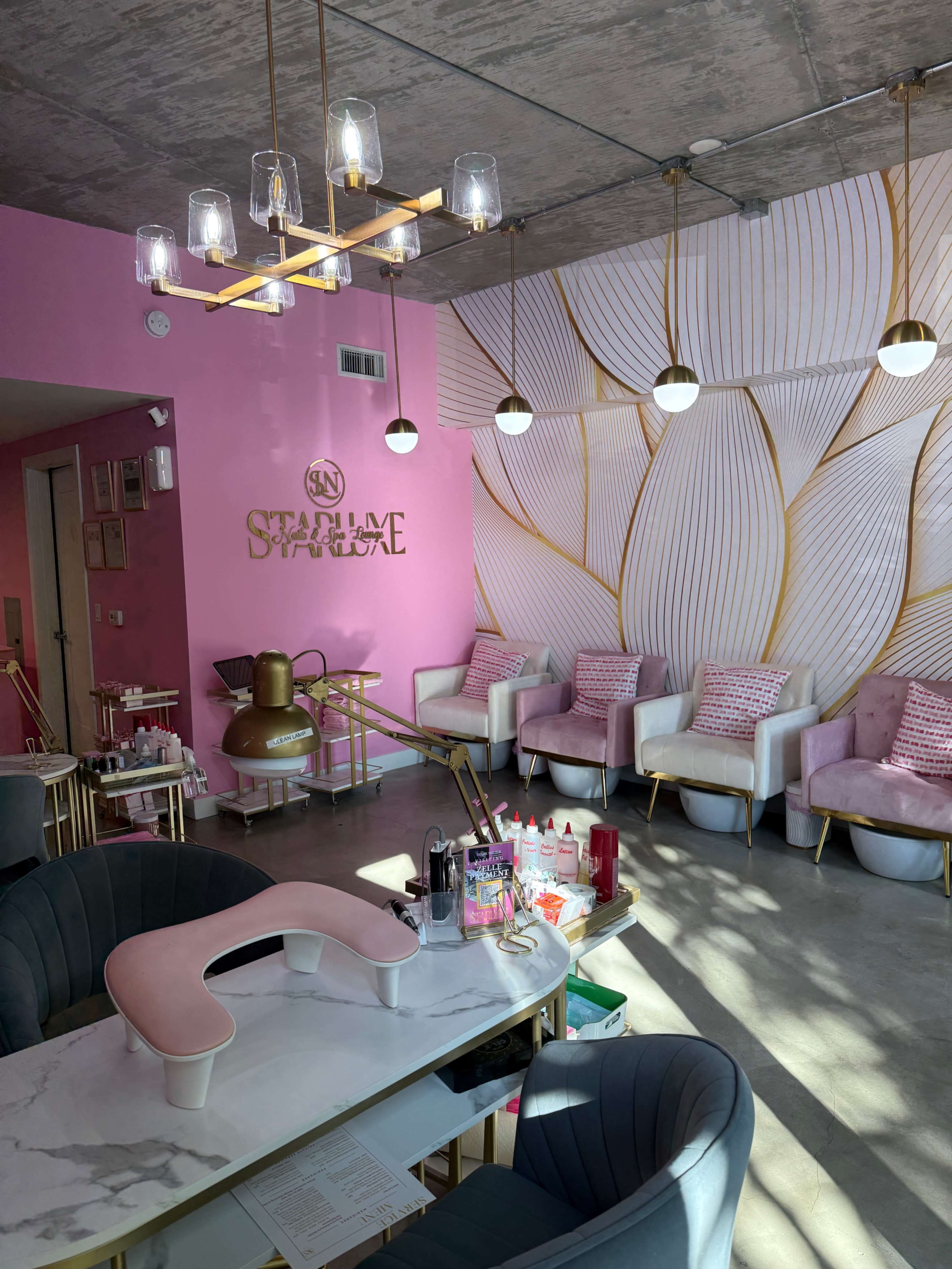 Luxury Nail Salon Venue – Perfect for Photoshoots, Events & Filming With An Elegant Backdrop! Image in Central LA, Los Angeles, CA