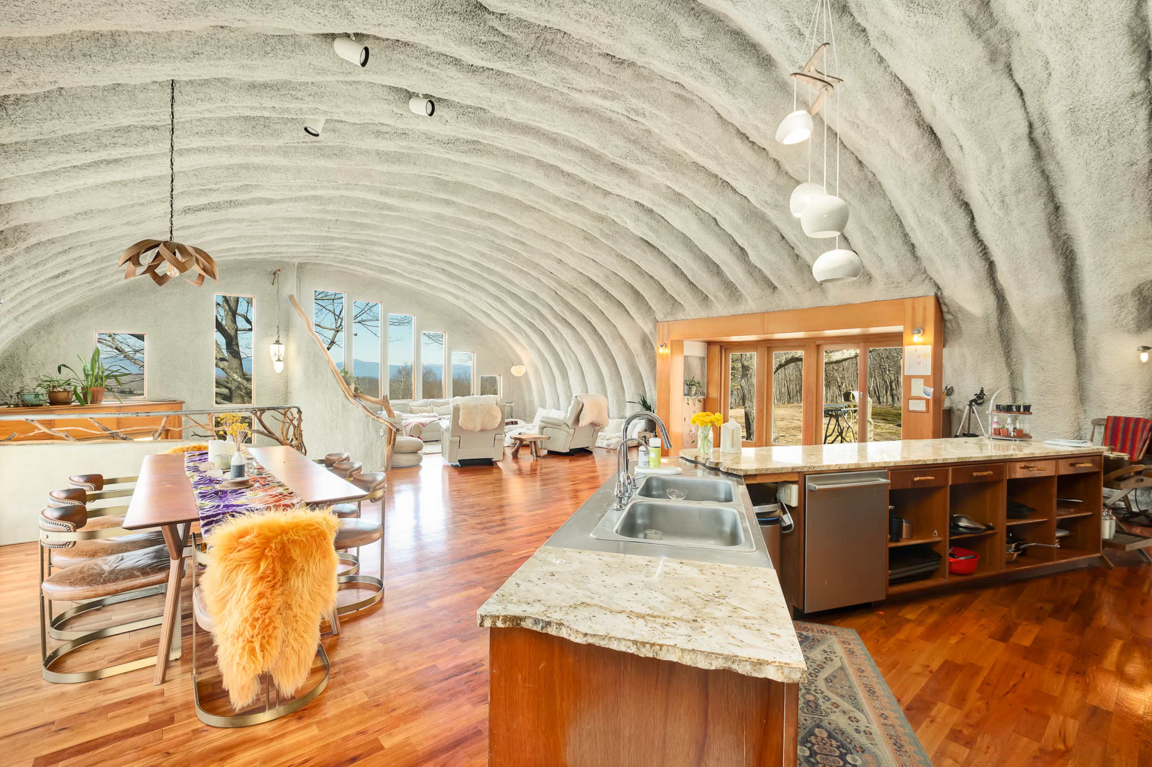 Country Eco House with Mountain View Image in Milan, Rhinebeck, NY