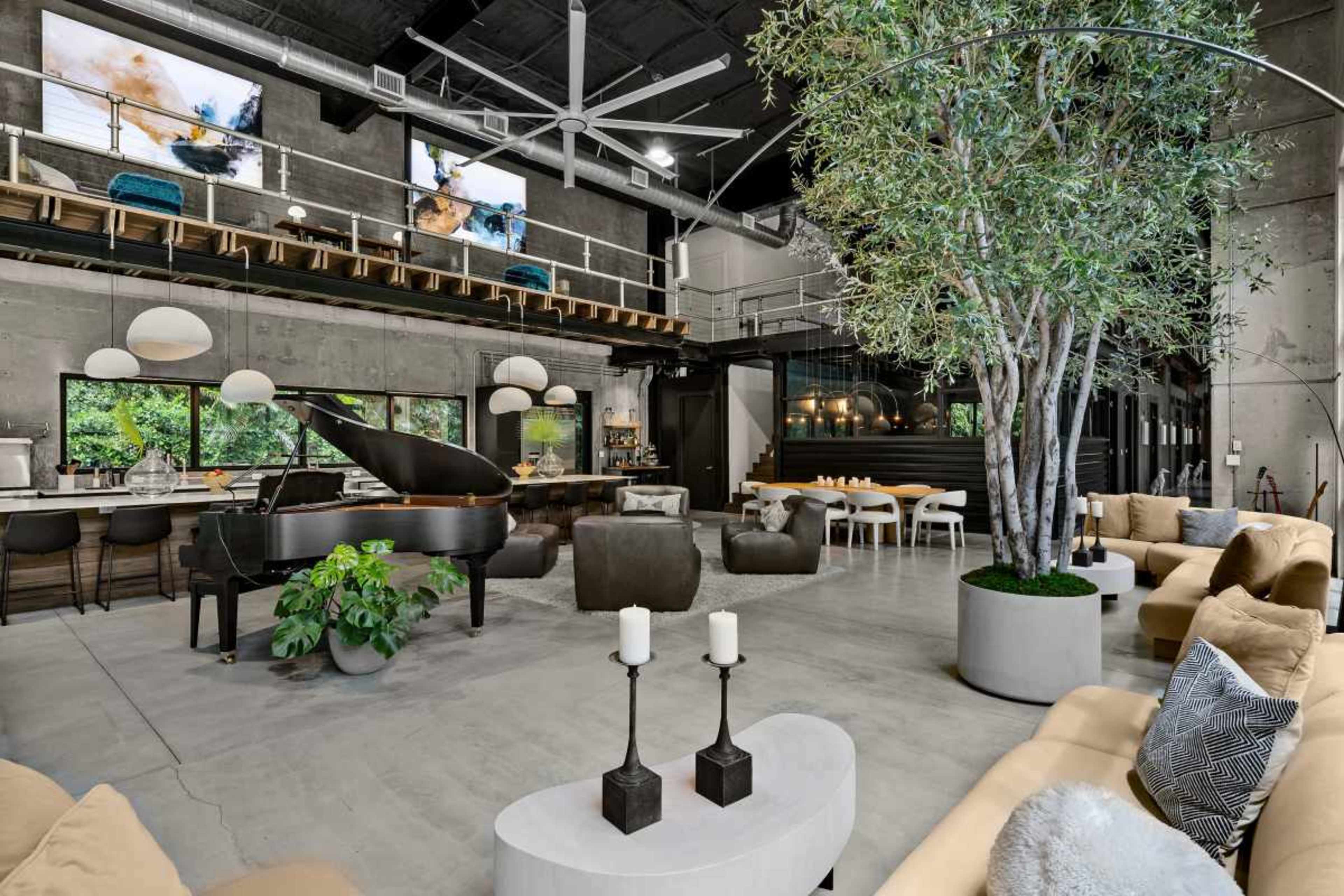 2.5-Acre Estate w/ Cinema, Gym, Pool, Pickle Ball, Hot Tub, Cat Walk, Pool Table - Industrial Modern Aesthetic Image in Urban Estates, Naples, FL