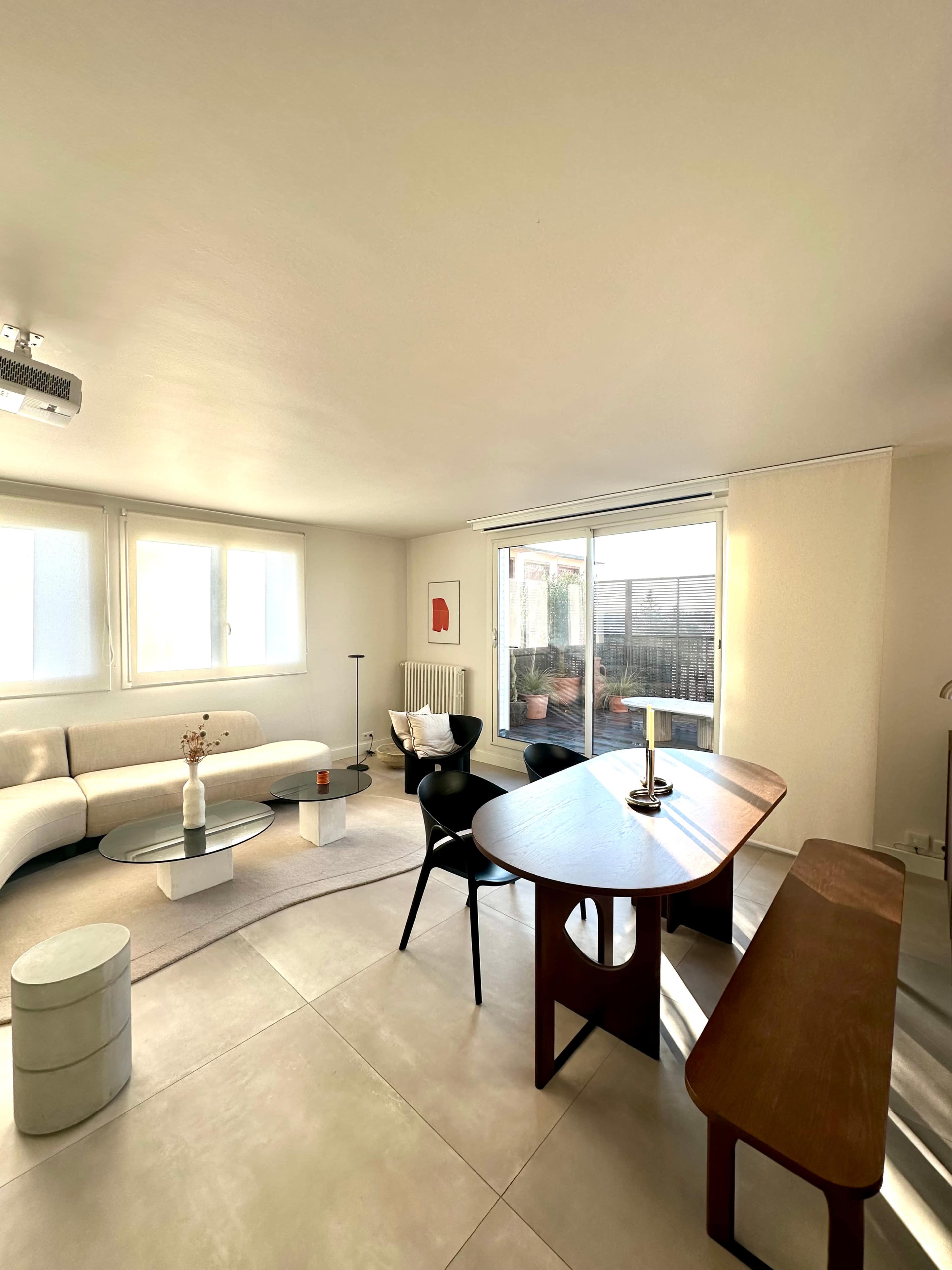 Loft design avec terrasse Image in Les Mûriers, Saint-Maur-des-Fossés, 