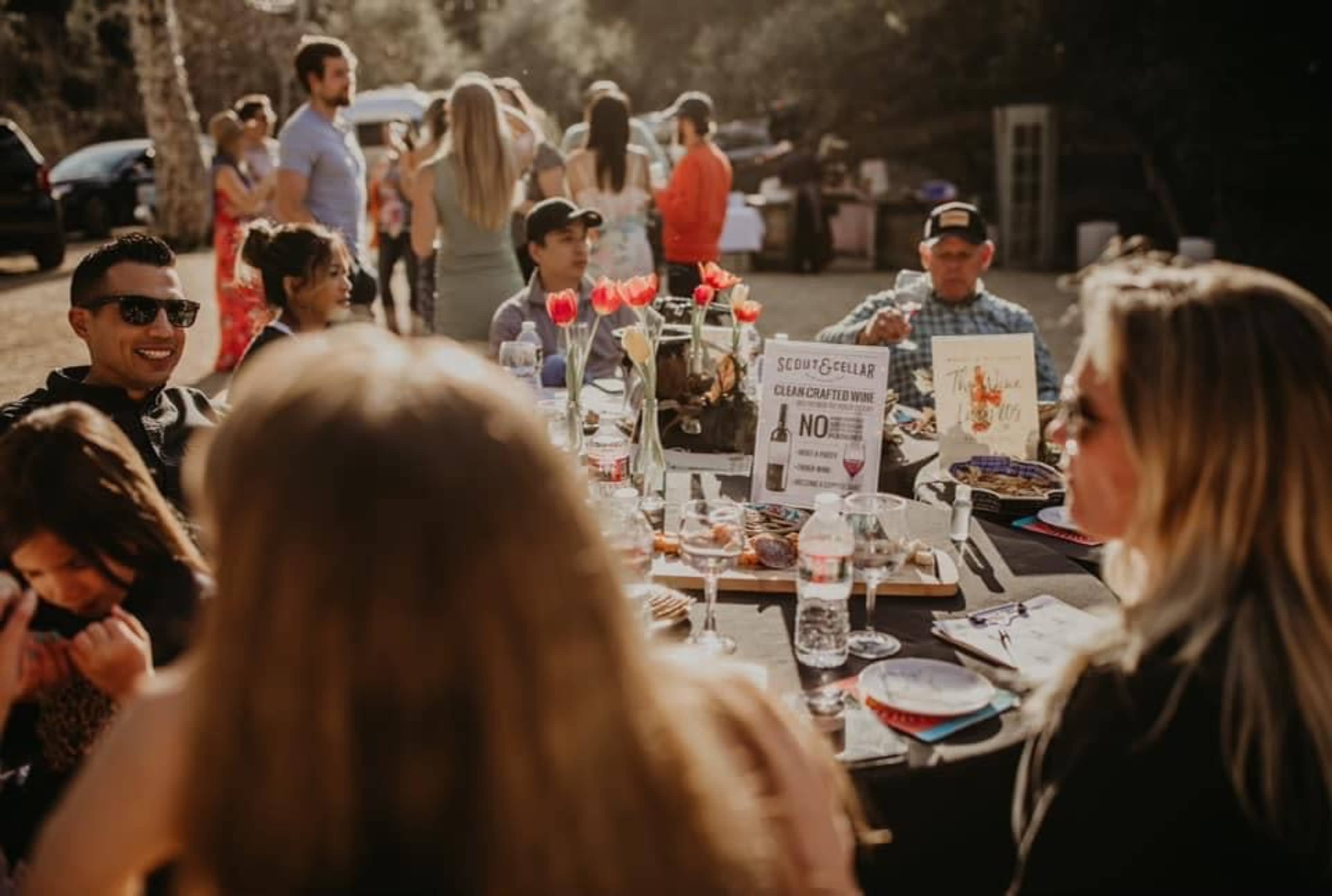 9 Acre Ranch in the Canyon featuring Restoration Hardware tables under 1000 year old oaks beside a seasonal stream  for hosting Weddings, Events, retreats, corporate gatherings, Filming and photo shoots Image in , Thousand Oaks, CA