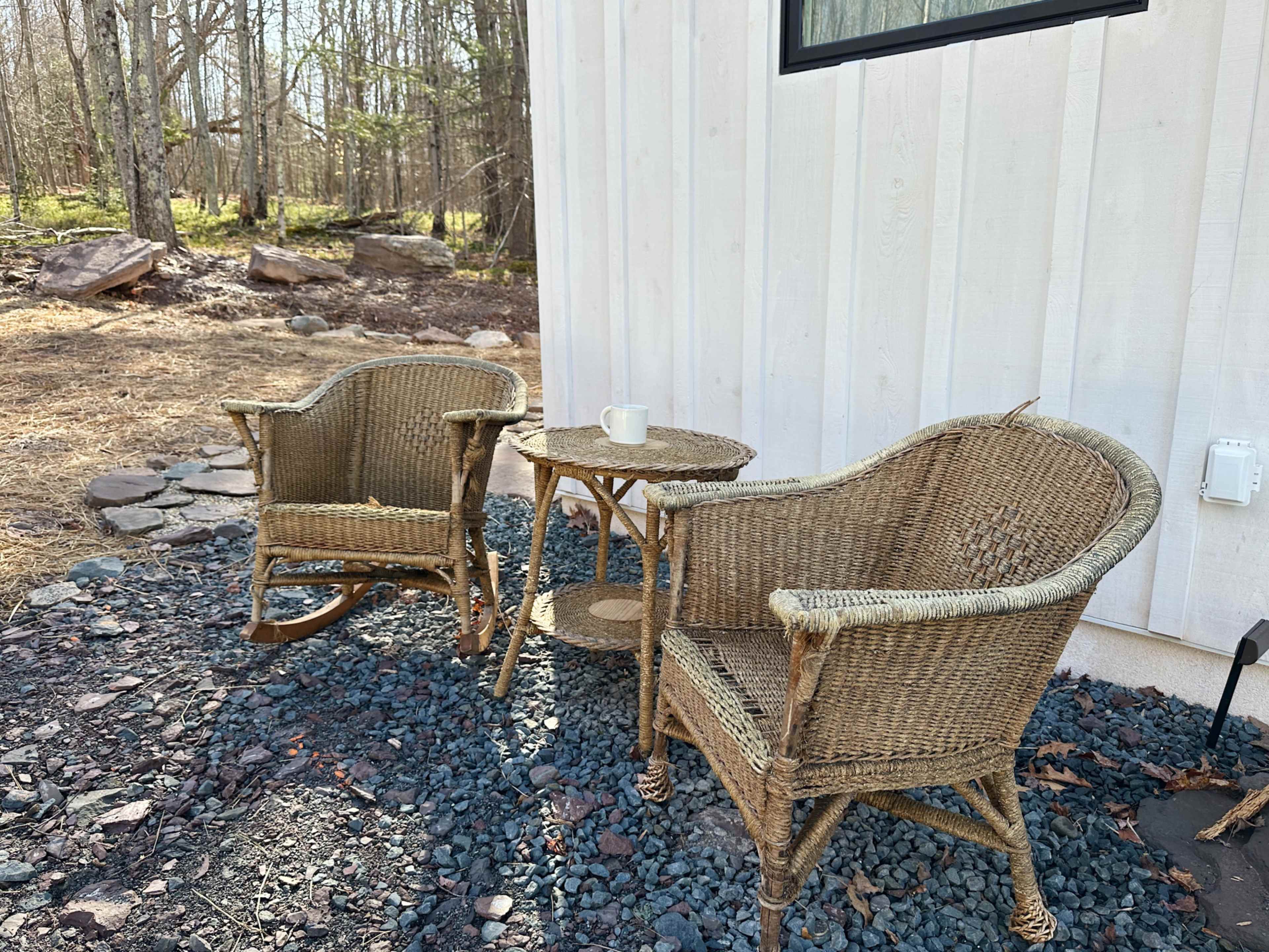 Modern, Bright Cabin with Tons of Windows, Fireplace Image in Jewett, Hunter, NY
