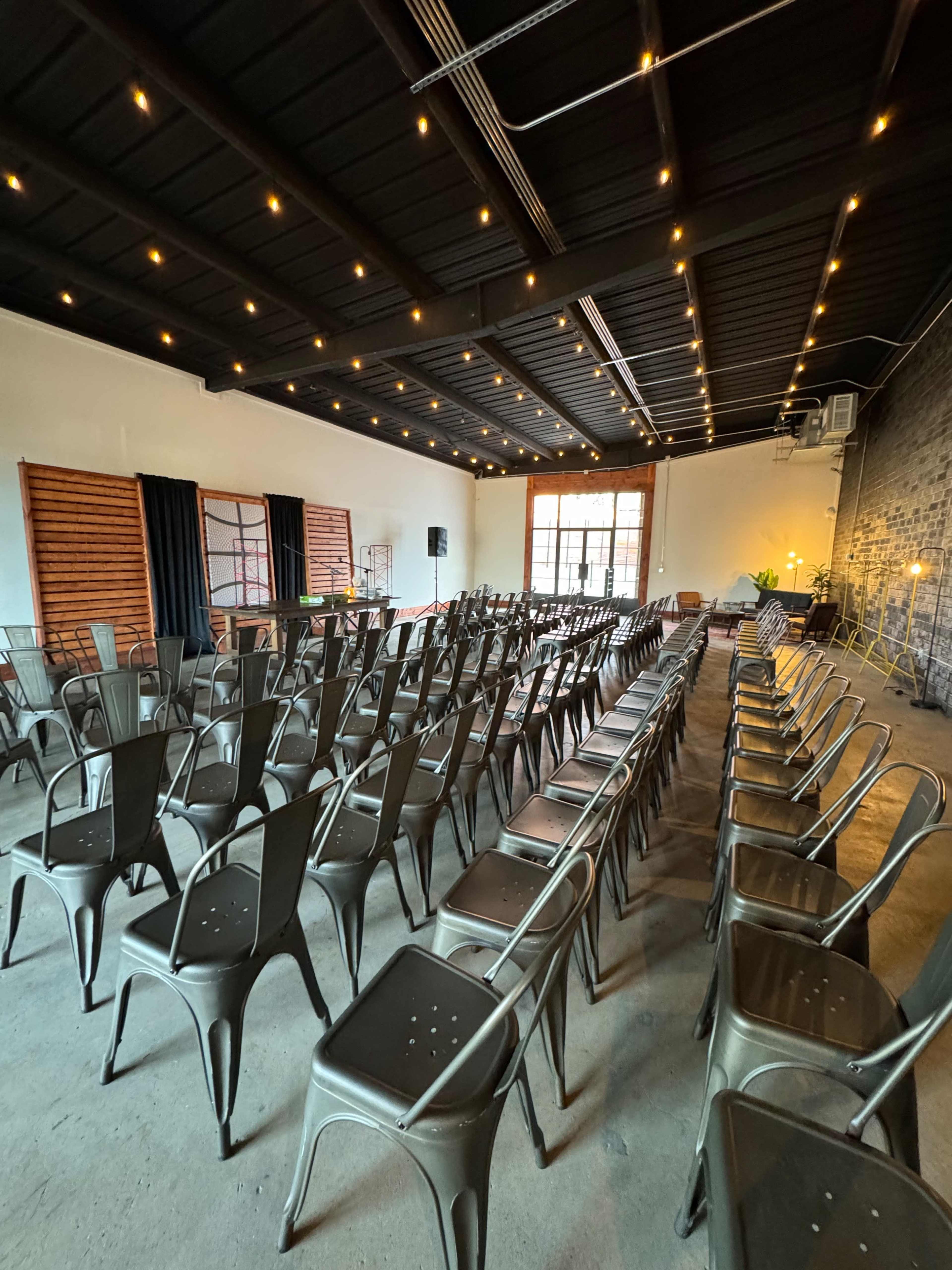 Urban, highly designed intimate venue with outdoor space in the heart of West Midtown Image in Blandtown, Atlanta, GA
