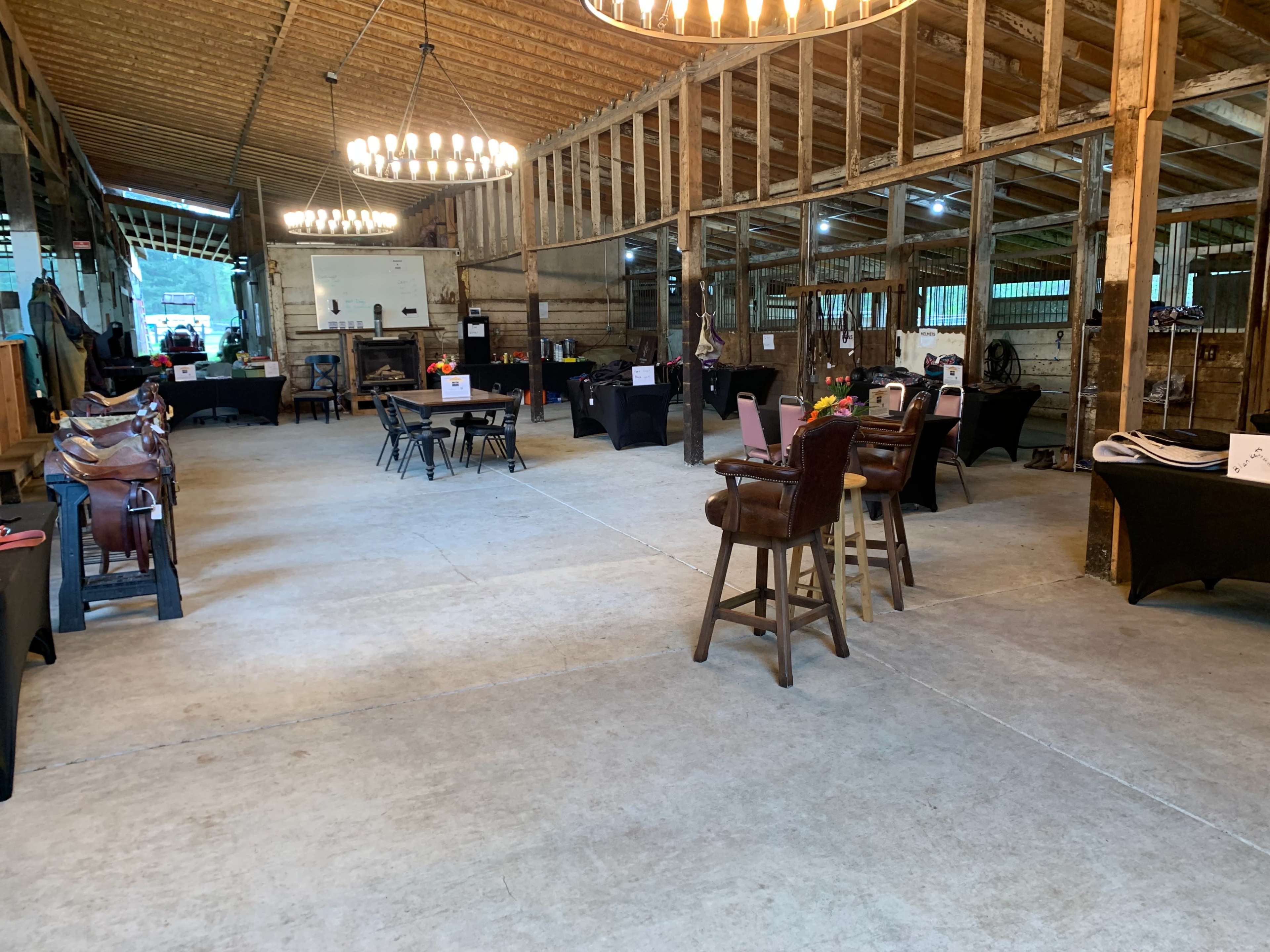 Equestrian property with historic covered arena and stalls Image in , Olympia, WA