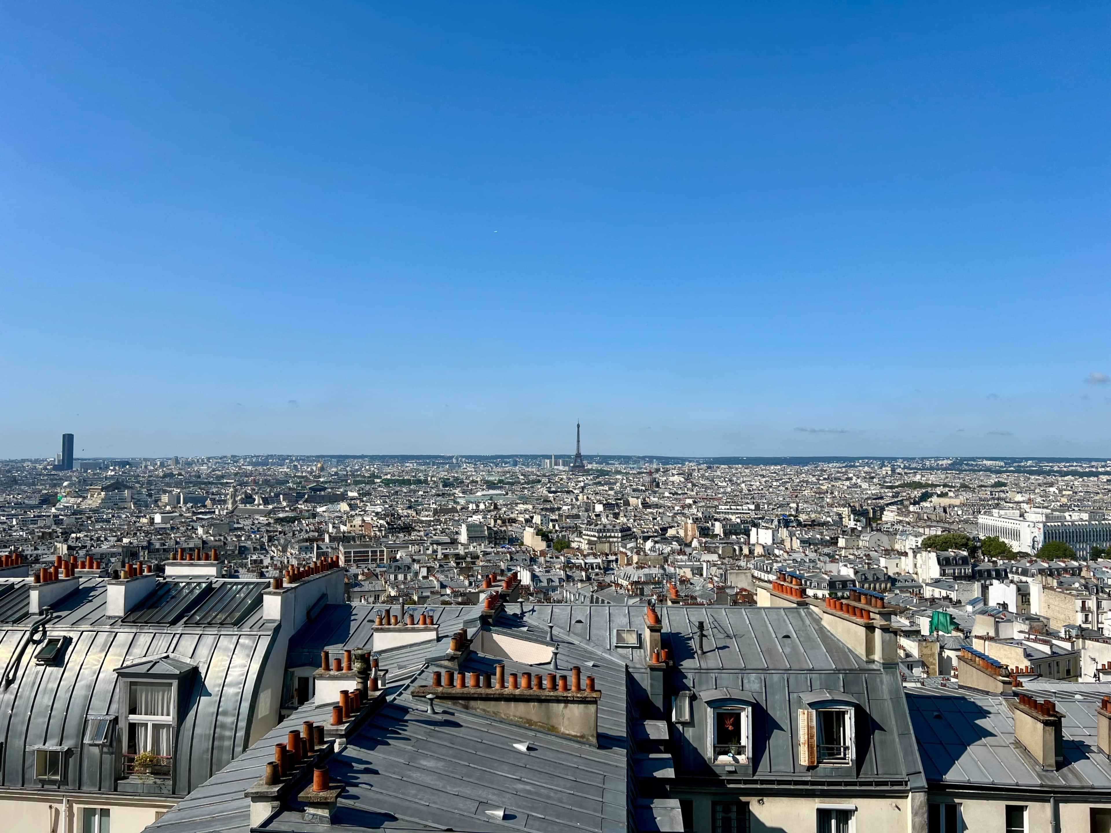 Suite Lepic avec vue sur la ville Image dans Montmartre, Paris, 