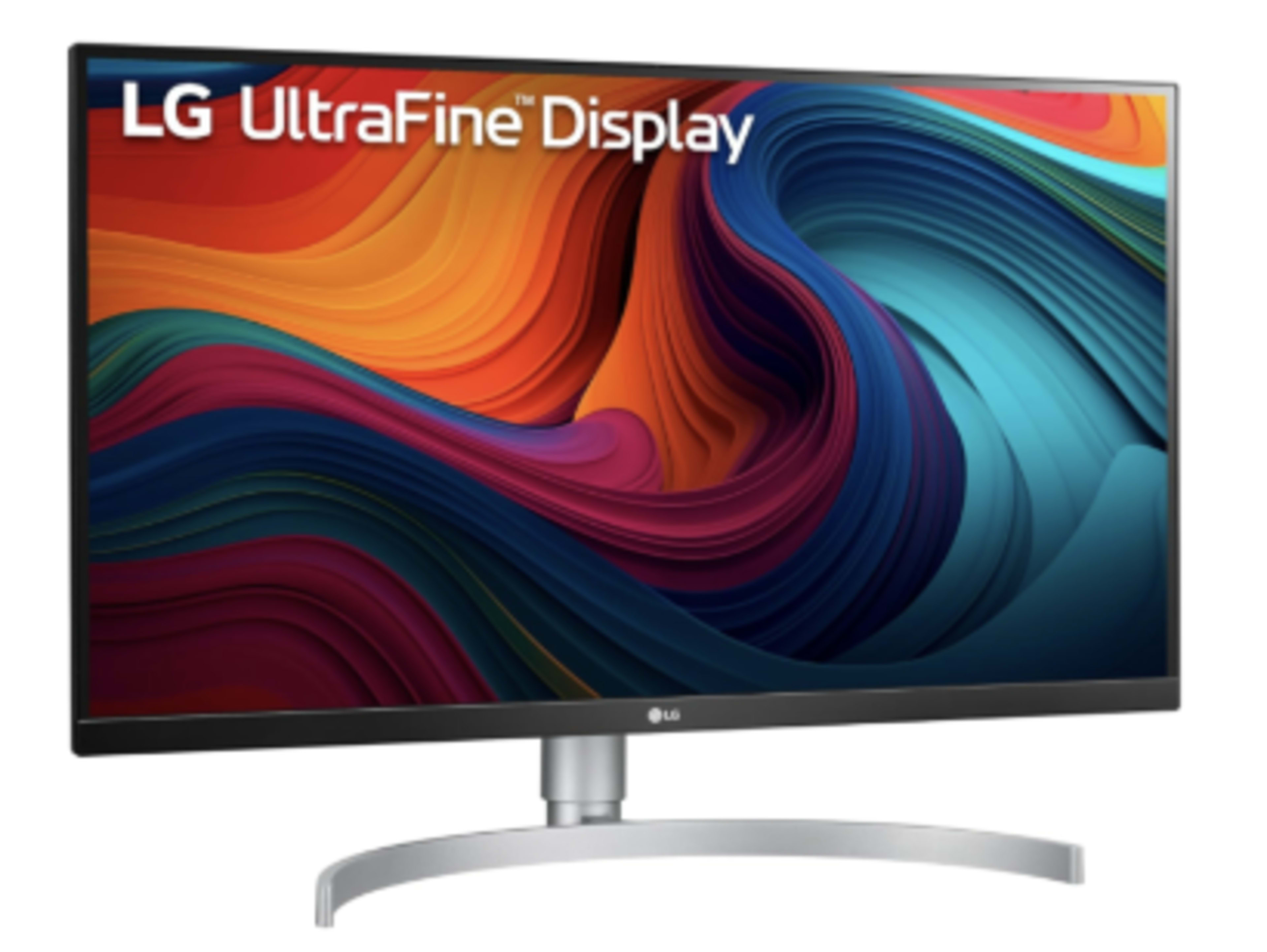 LG Monitor 27” with Standing Rolling Stand