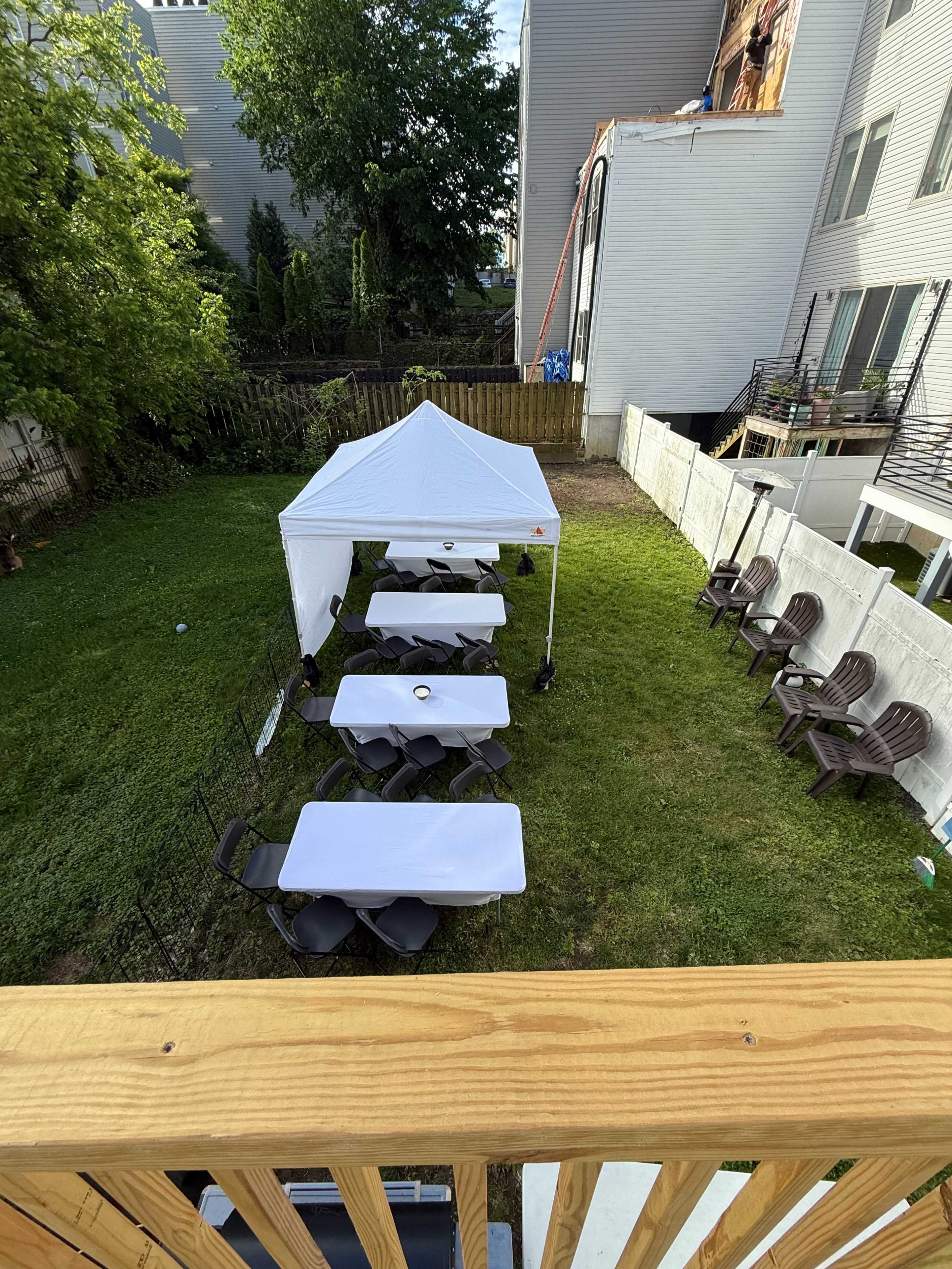 Private Backyard Oasis with a Cozy Deck Image in Roxborough-Manayunk, Philadelphia, PA