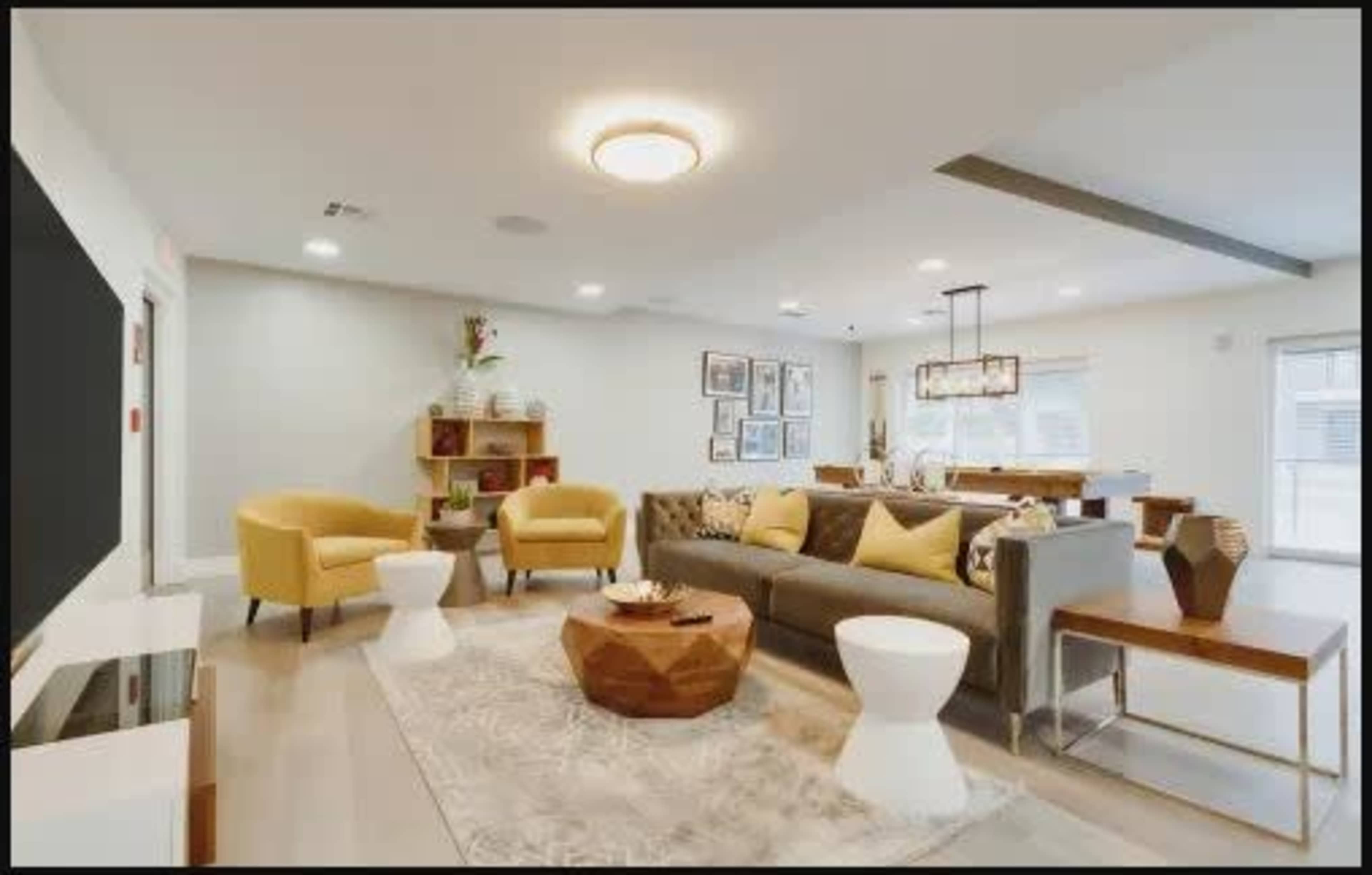 Contemporary Club Room in Tampa Image in Northwest Tampa, Tampa, FL
