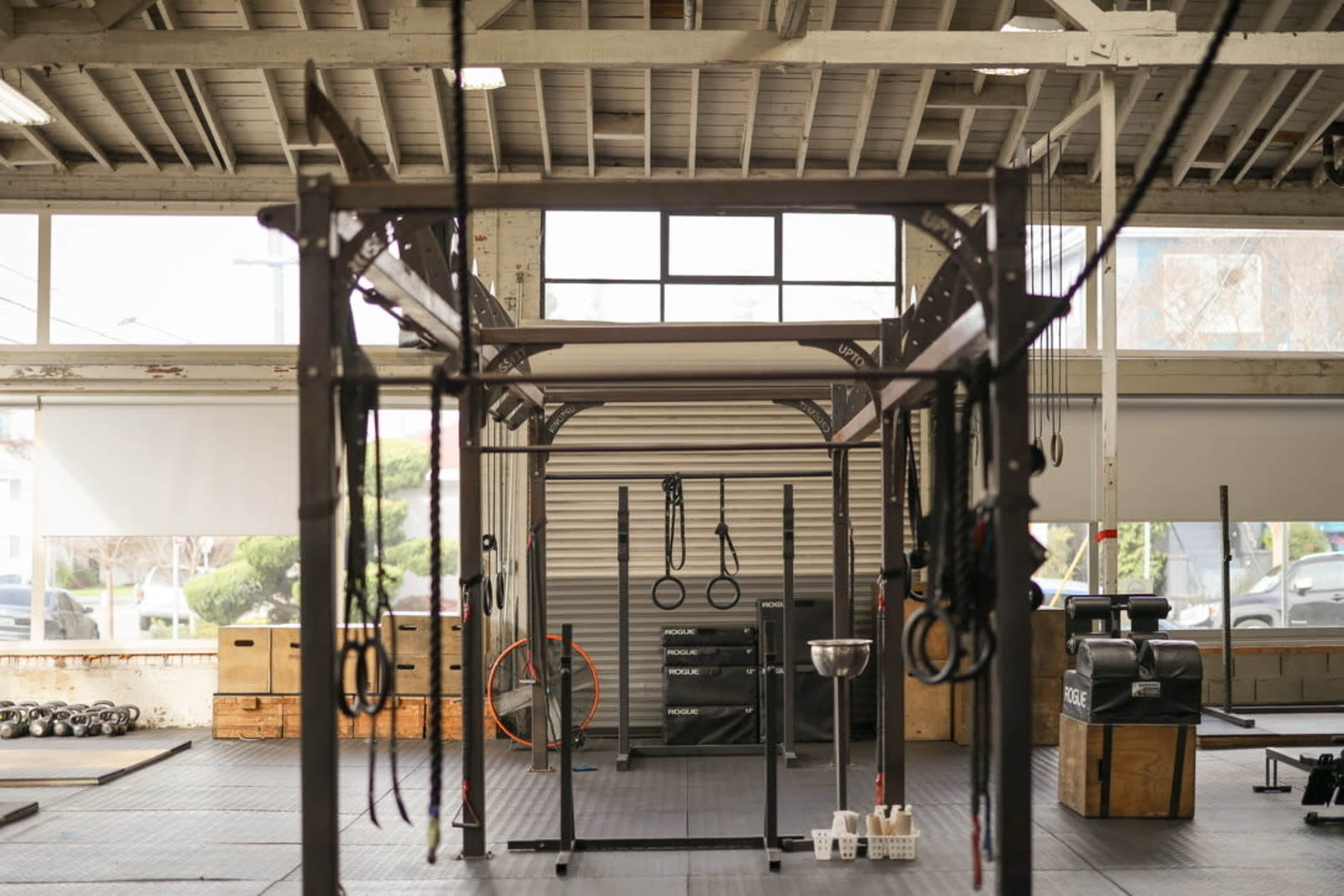 Beautiful light-filled old-school gym Image in Temescal, Oakland, CA