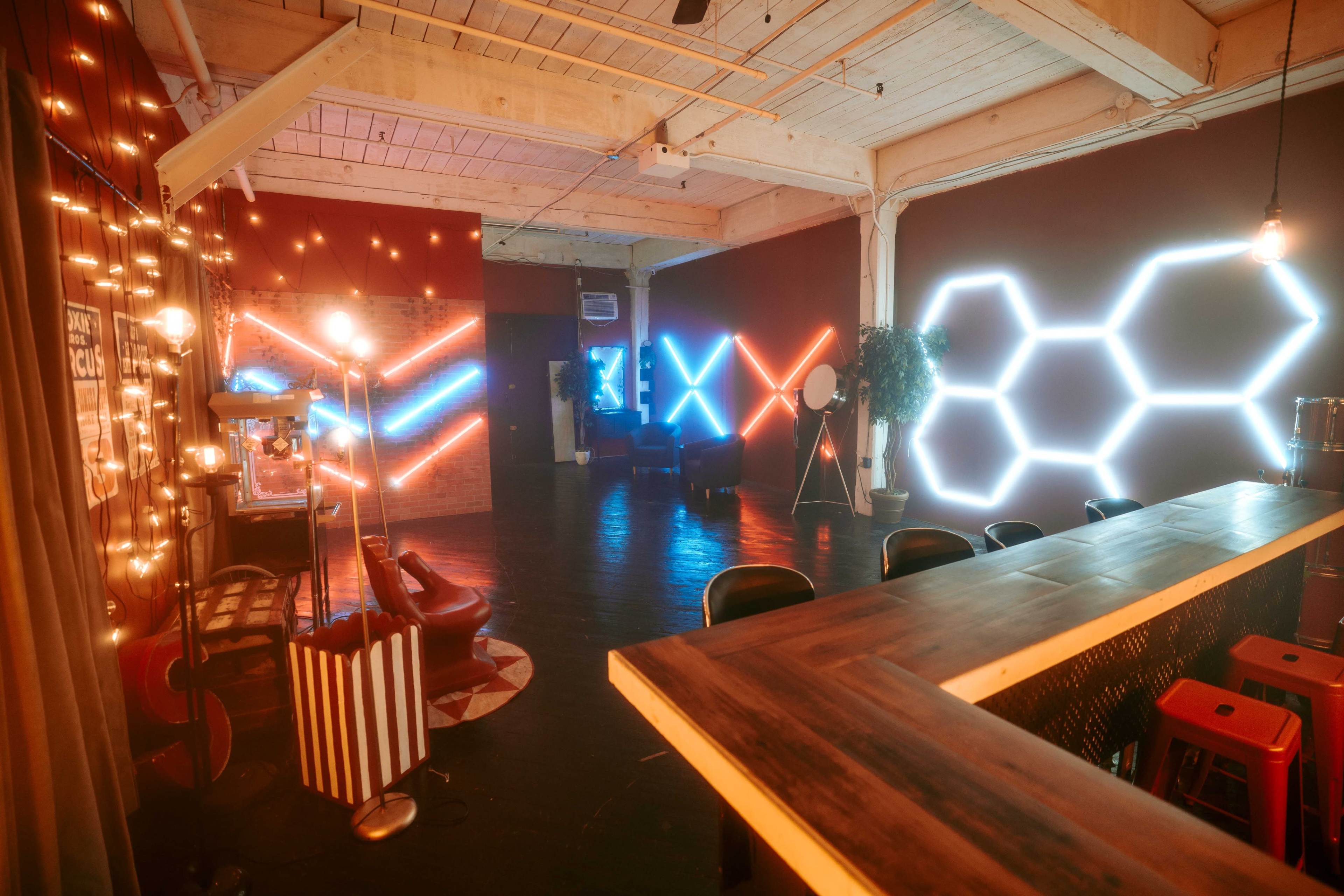 Neon Studio: Crimson Noir at Novalight Studios Image in North Philadelphia, Philadelphia, PA