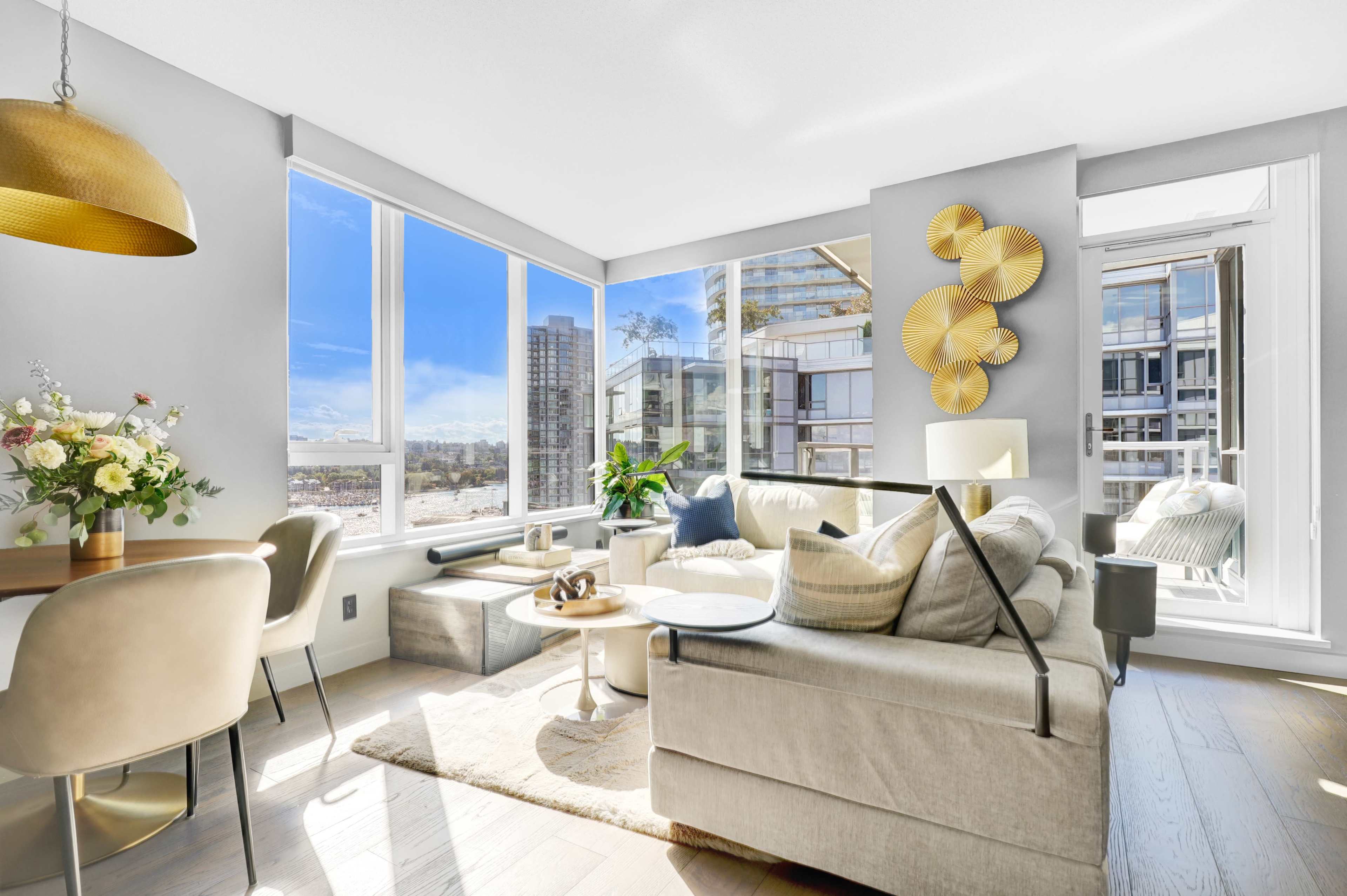 New York style apartment w Water View over False Creek Image in Central Vancouver, Vancouver, BC