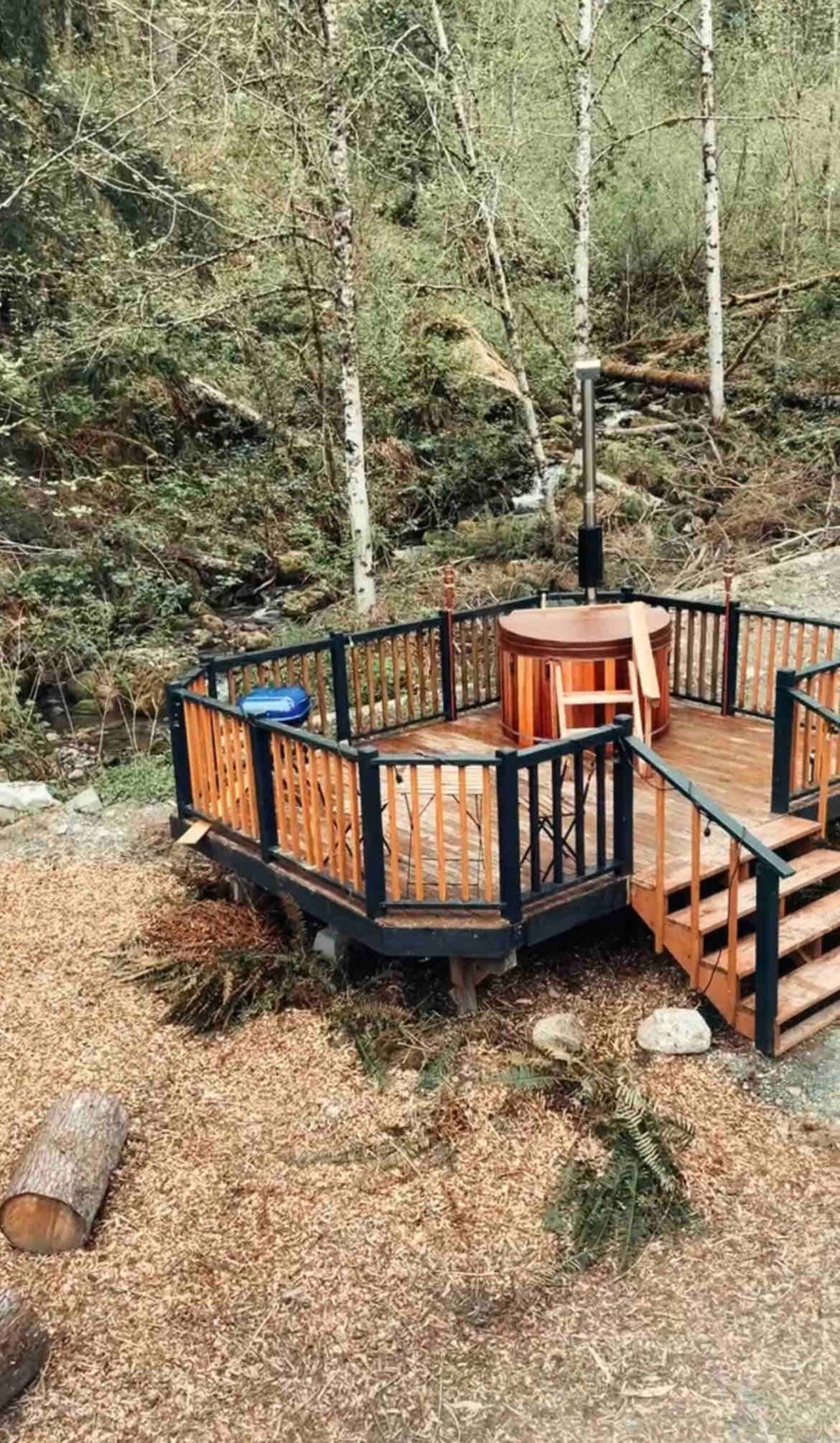 That PNW Cabin - Creekside A frame in the Cascades Image in , gold bar, WA