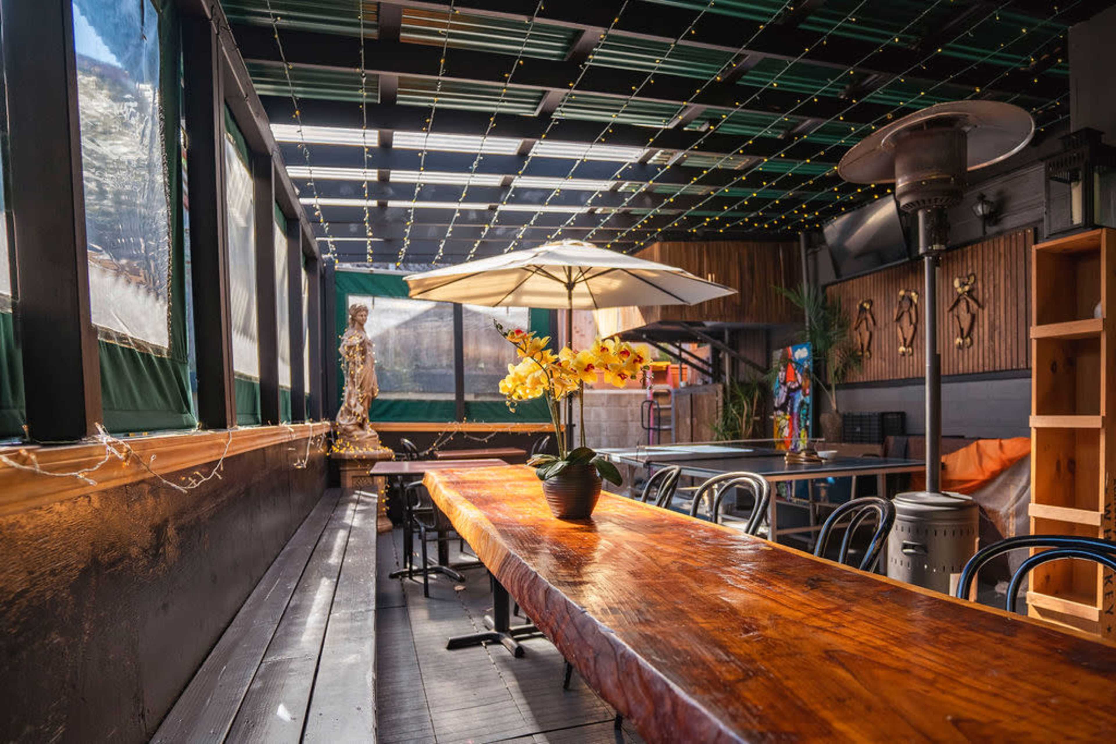 Historic Craftsman Bar and Lounge with two patios Image in Grand Lake, Oakland, CA