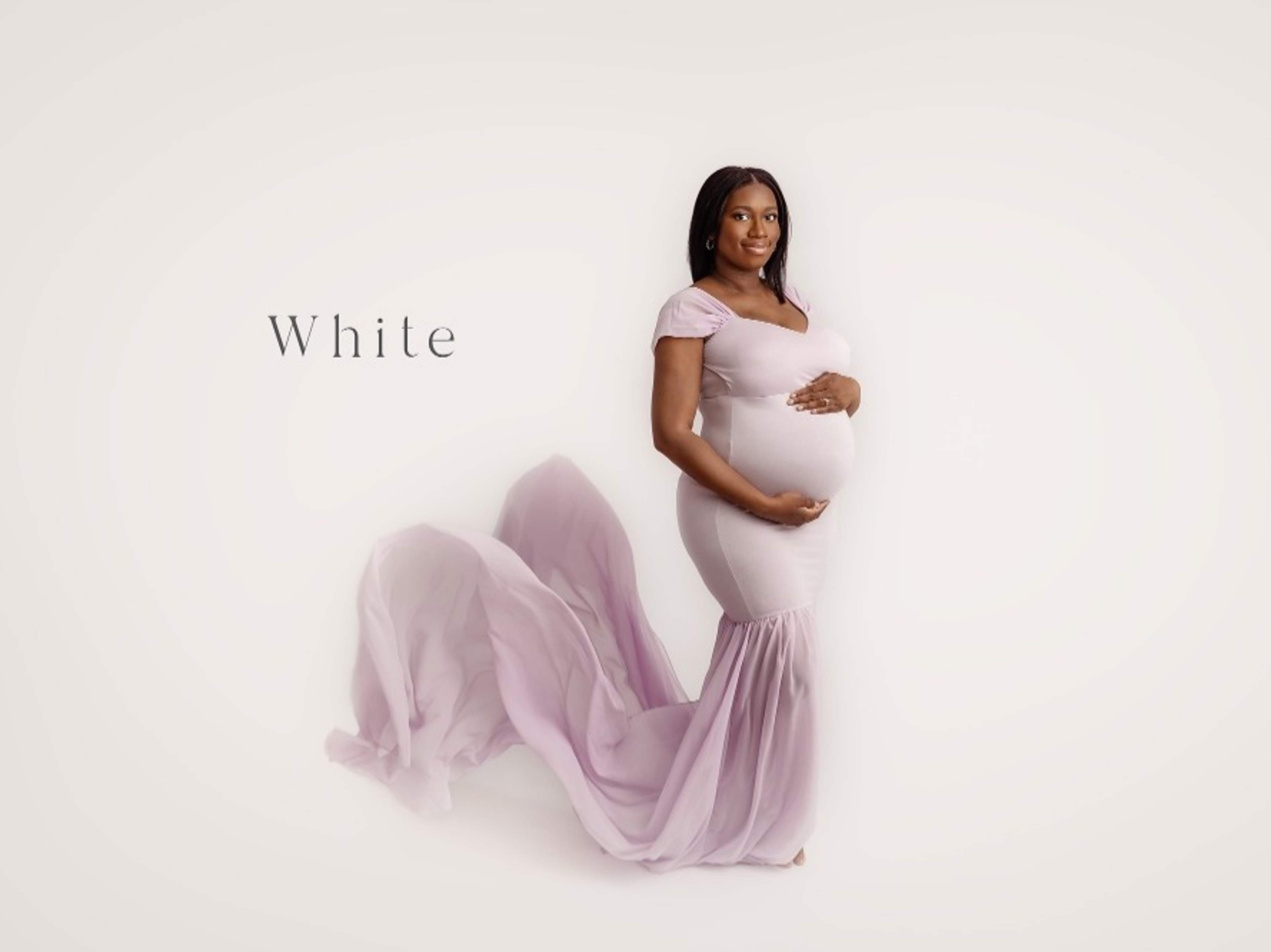 Seamless Backdrop Paper White