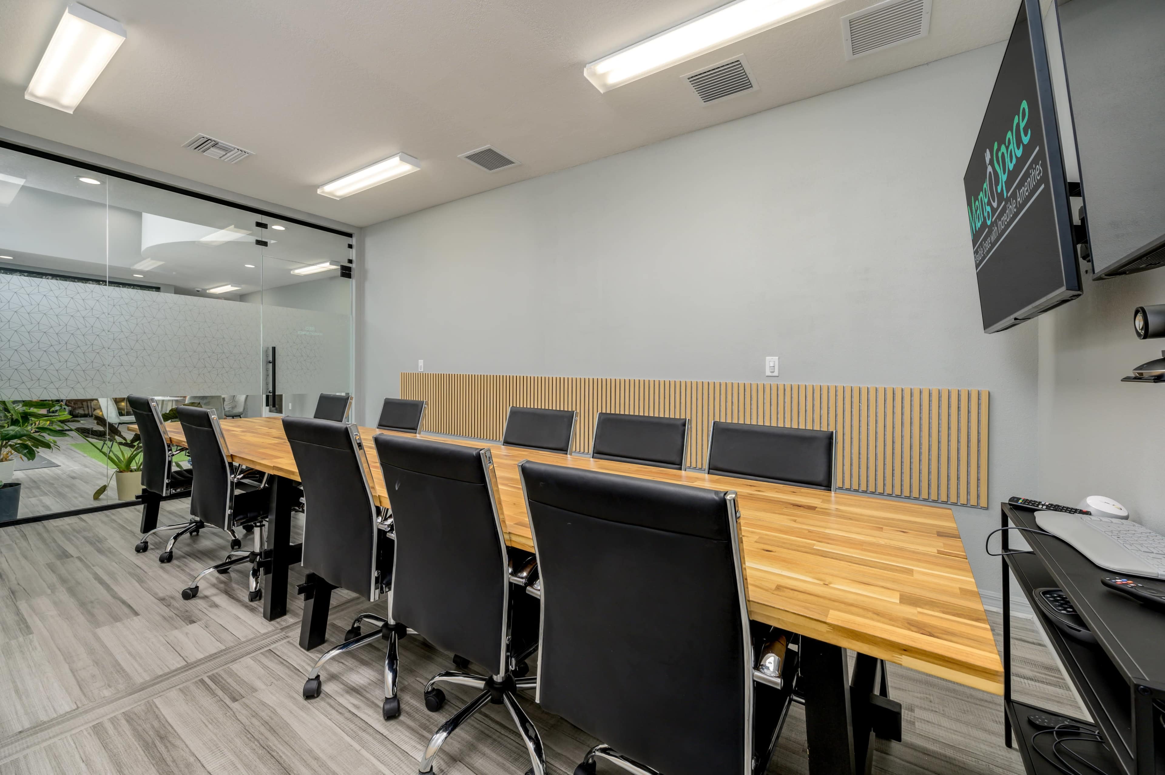 16-person Meeting Room (Red Mango) Image in Worthington Gardens, Lutz, FL