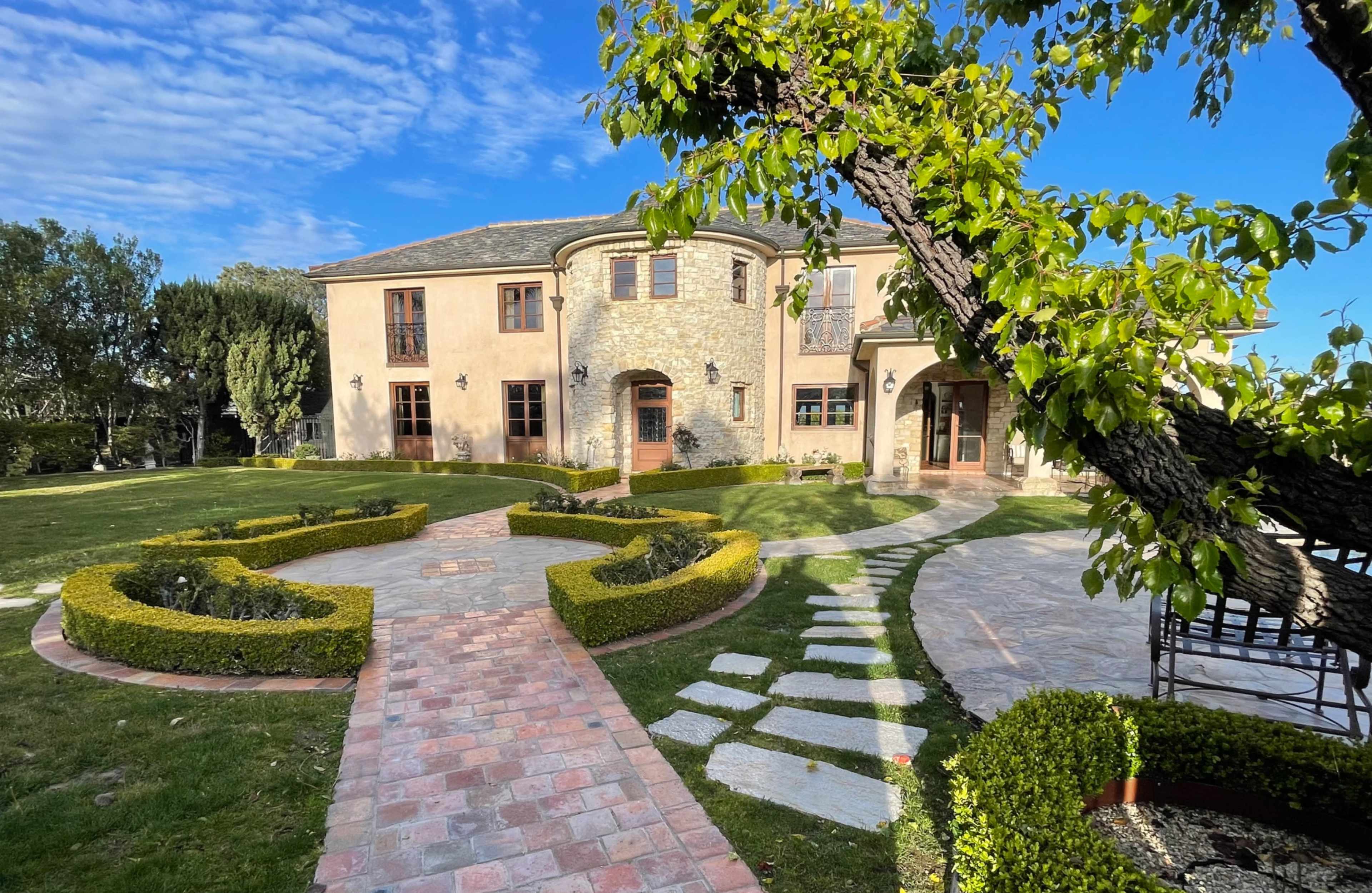 French stone house in 1/2 acres garden- Newport-Beach Image in Newport Beach, Newport Beach, CA