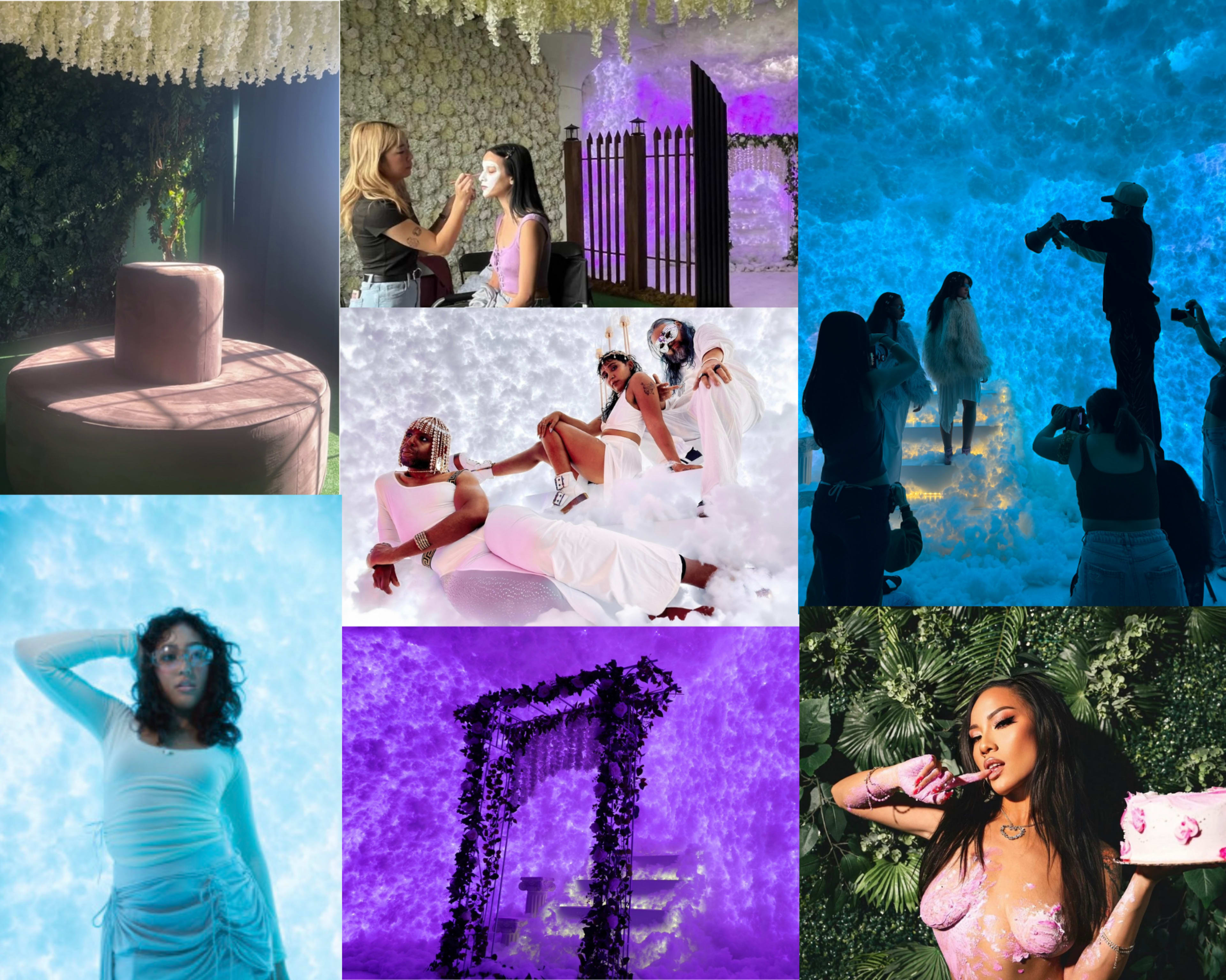 Multi Set Fantasy Studio | Large Rgb Cloud Room | Forest Inspired | Immersive Image in Central LA, Los Angeles, CA