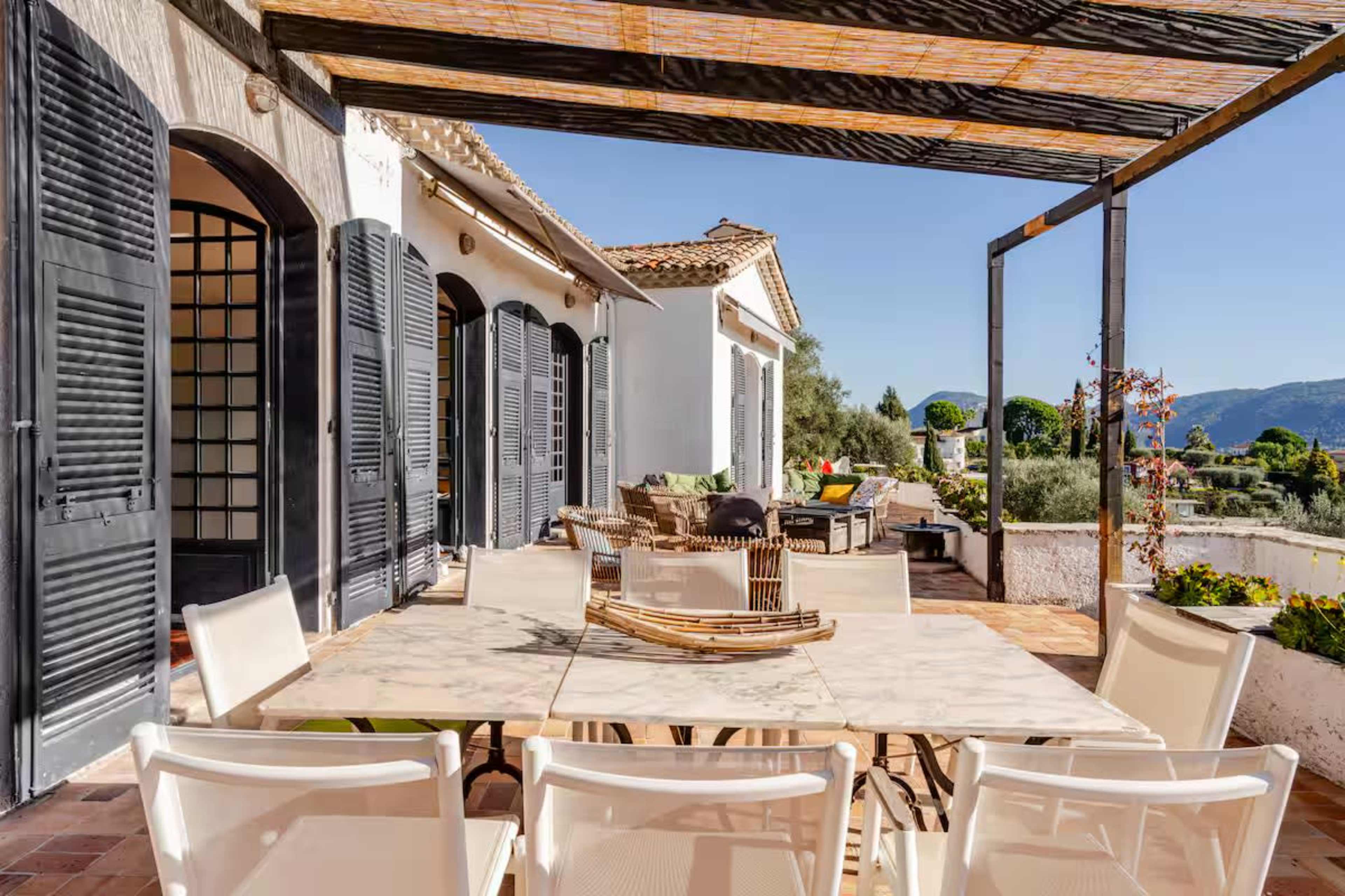 Villa L'Olivette - French Riviera View Image in Gairaut, Nice